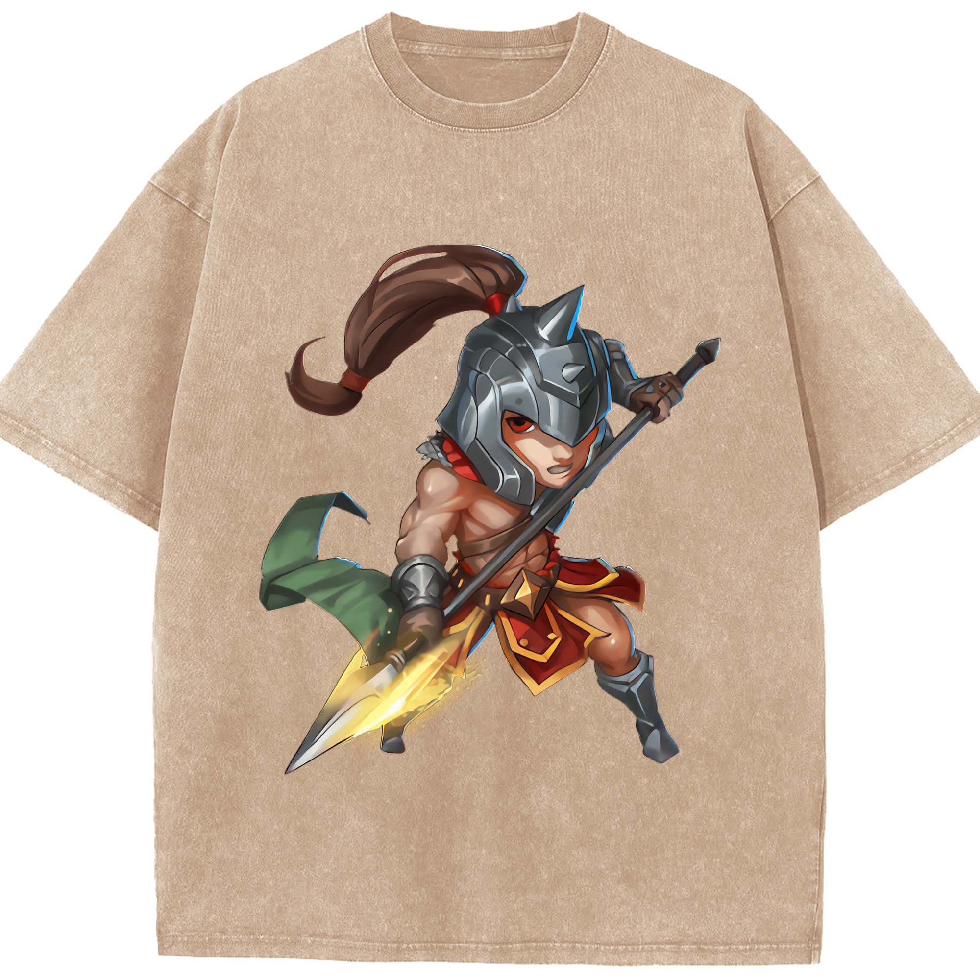 リーグ・オブ・レジェンド League of Legends LOL 綿100% ヴィンテージ風 半袖Tシャツ（フロントプリント）