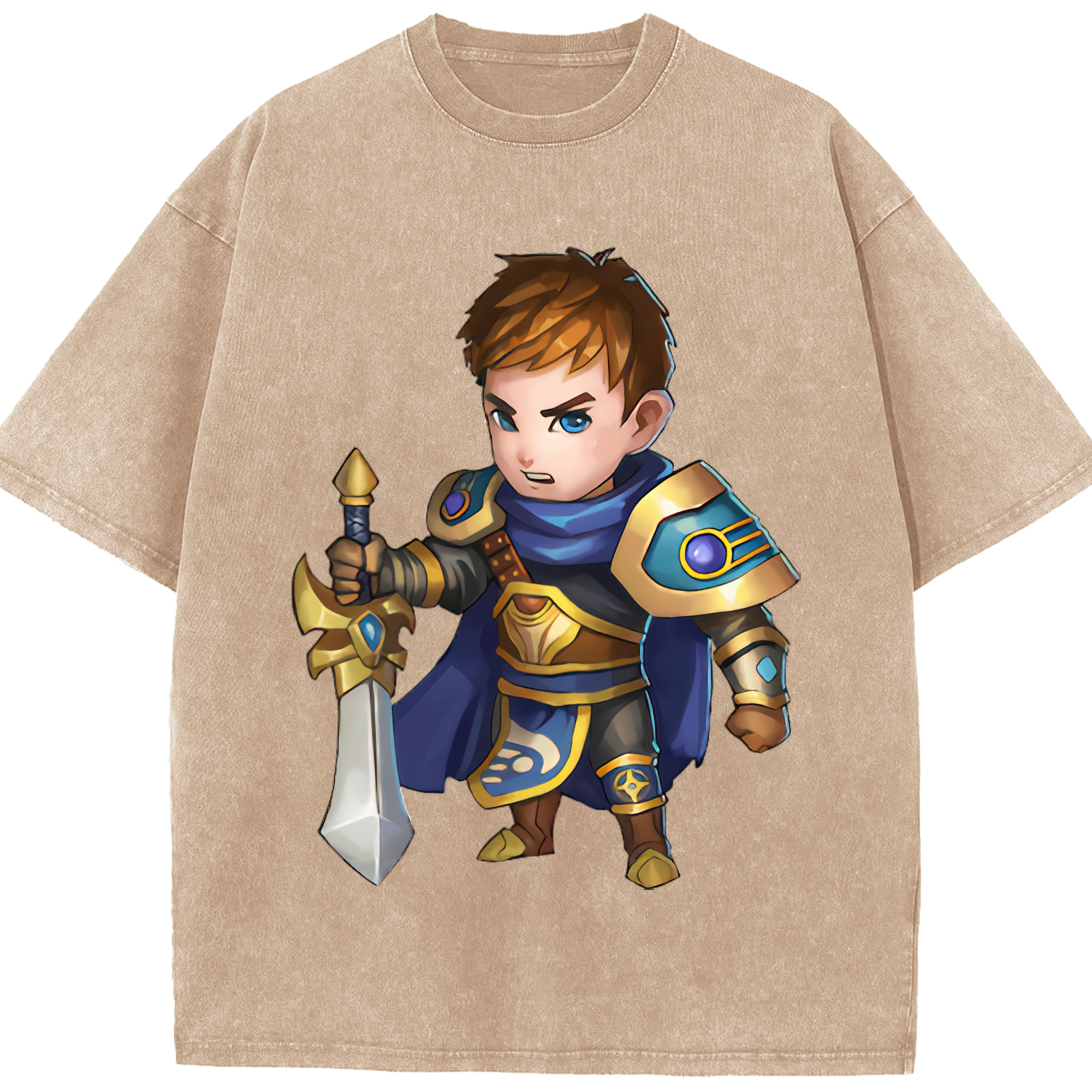 （画像用） リーグ・オブ・レジェンド League of Legends LOL 綿100% ヴィンテージ風 半袖Tシャツ（フロントプリント）