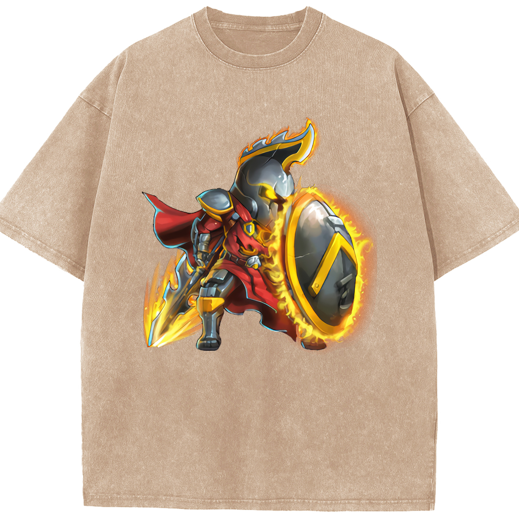 リーグ・オブ・レジェンド League of Legends LOL 綿100% ヴィンテージ風 半袖Tシャツ（フロントプリント）
