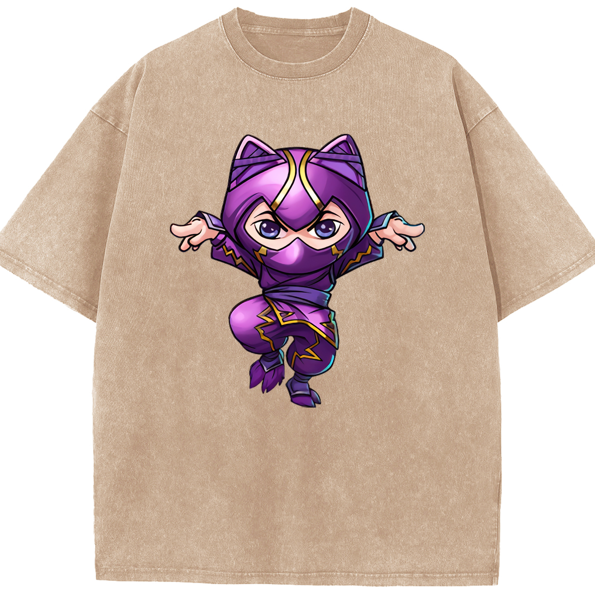 （画像用） リーグ・オブ・レジェンド League of Legends LOL 綿100% ヴィンテージ風 半袖Tシャツ（フロントプリント）