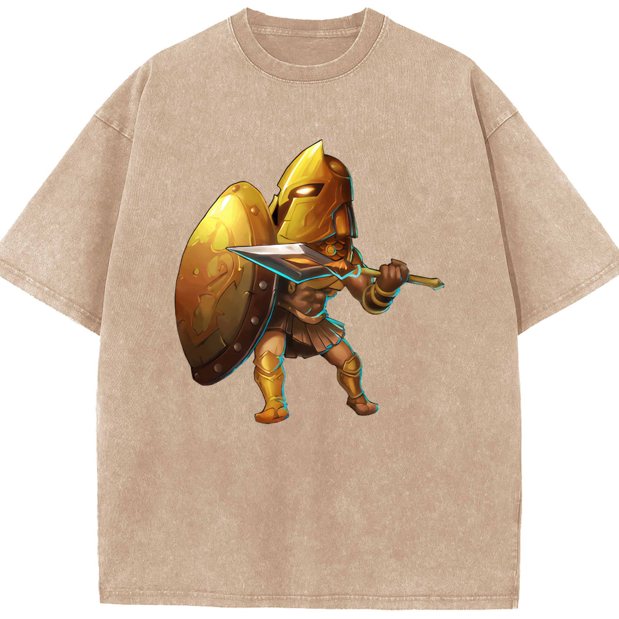 リーグ・オブ・レジェンド League of Legends LOL 綿100% ヴィンテージ風 半袖Tシャツ（フロントプリント）