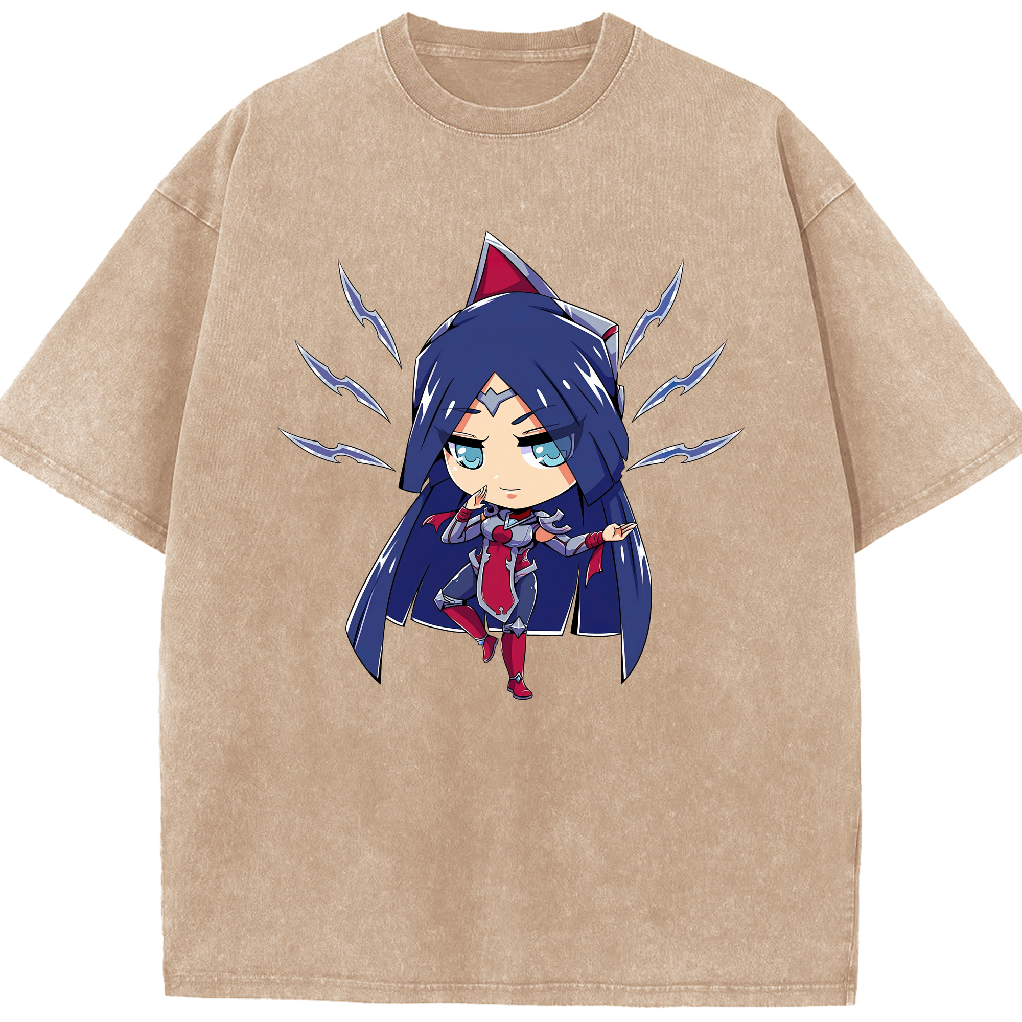 リーグ・オブ・レジェンド League of Legends LOL 綿100% ヴィンテージ風 半袖Tシャツ（フロントプリント）