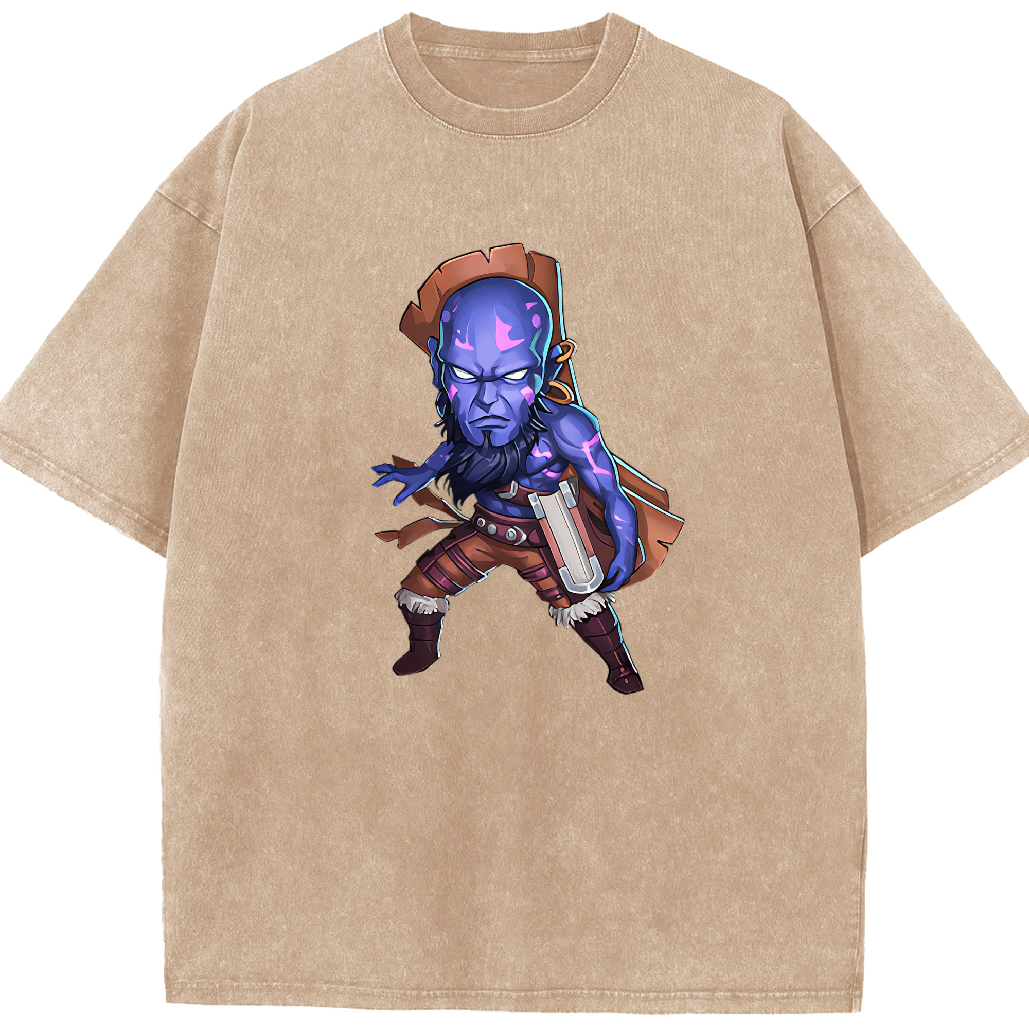 （画像用） リーグ・オブ・レジェンド League of Legends LOL 綿100% ヴィンテージ風 半袖Tシャツ（フロントプリント）
