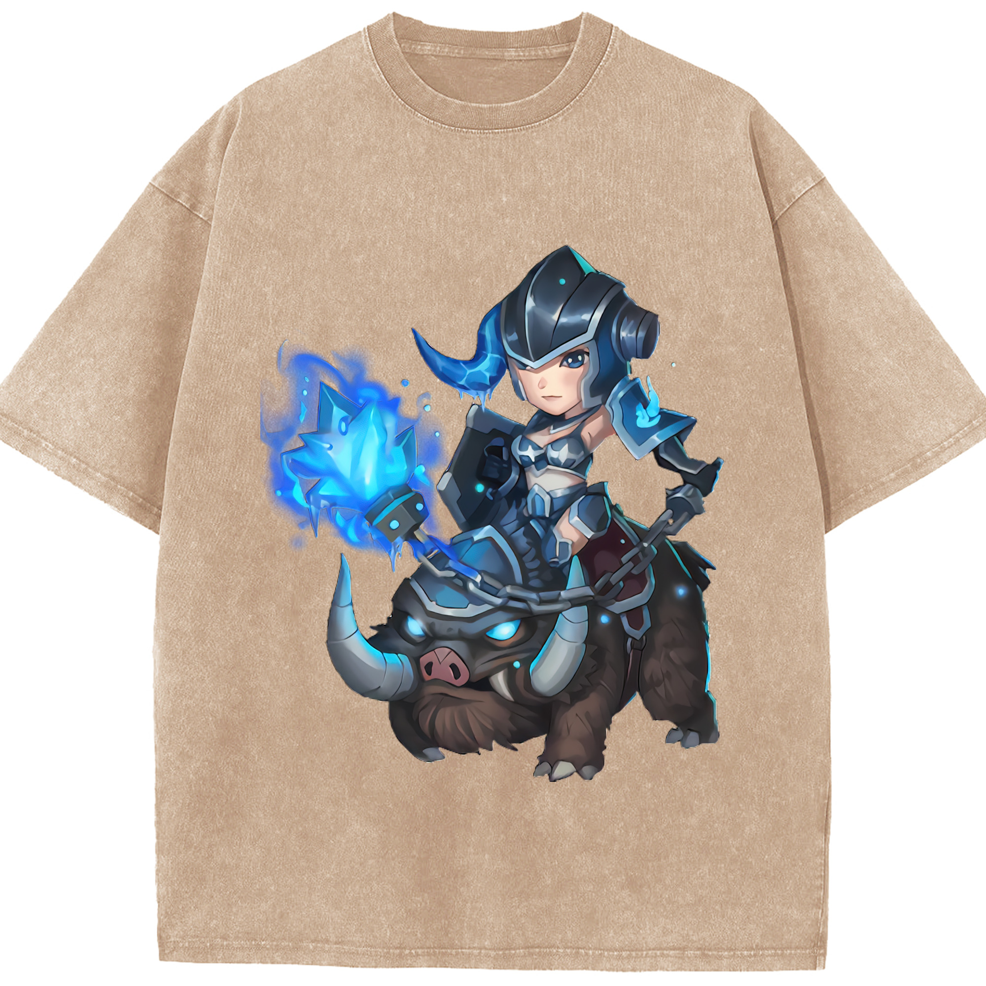 リーグ・オブ・レジェンド League of Legends LOL 綿100% ヴィンテージ風 半袖Tシャツ（フロントプリント）