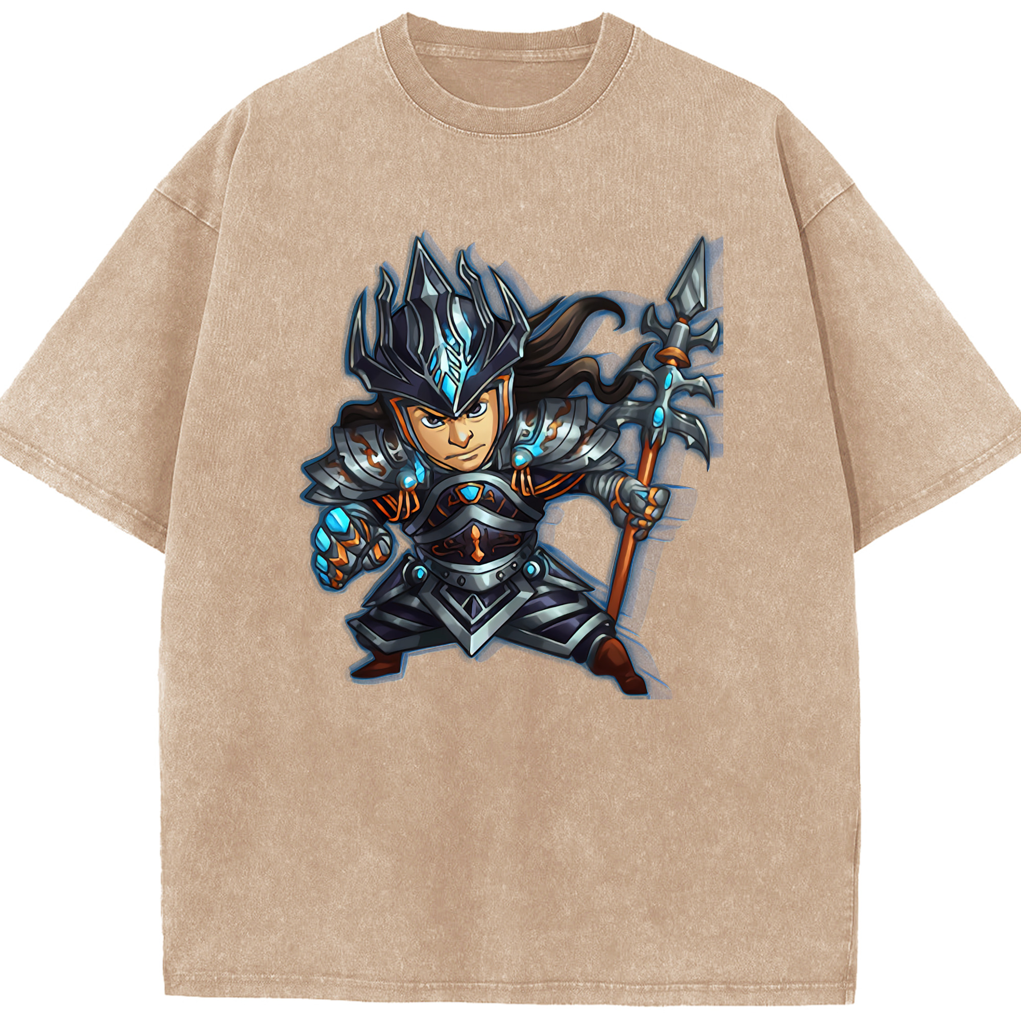 リーグ・オブ・レジェンド League of Legends LOL 綿100% ヴィンテージ風 半袖Tシャツ（フロントプリント）