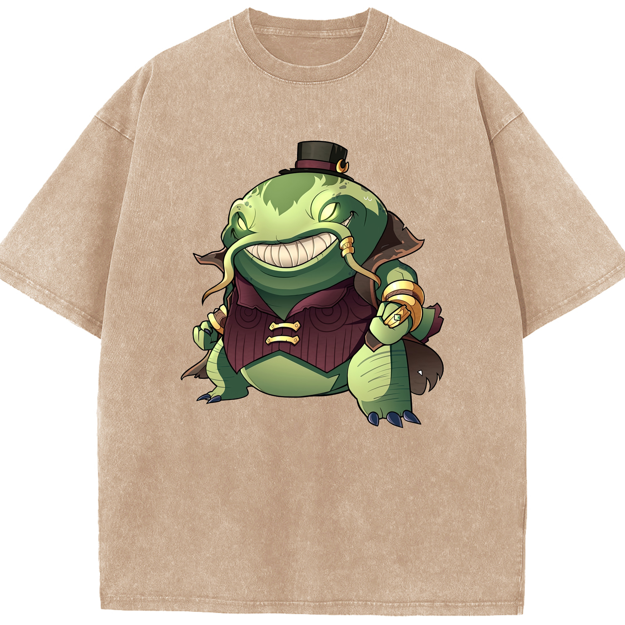 （画像用） リーグ・オブ・レジェンド League of Legends LOL 綿100% ヴィンテージ風 半袖Tシャツ（フロントプリント）