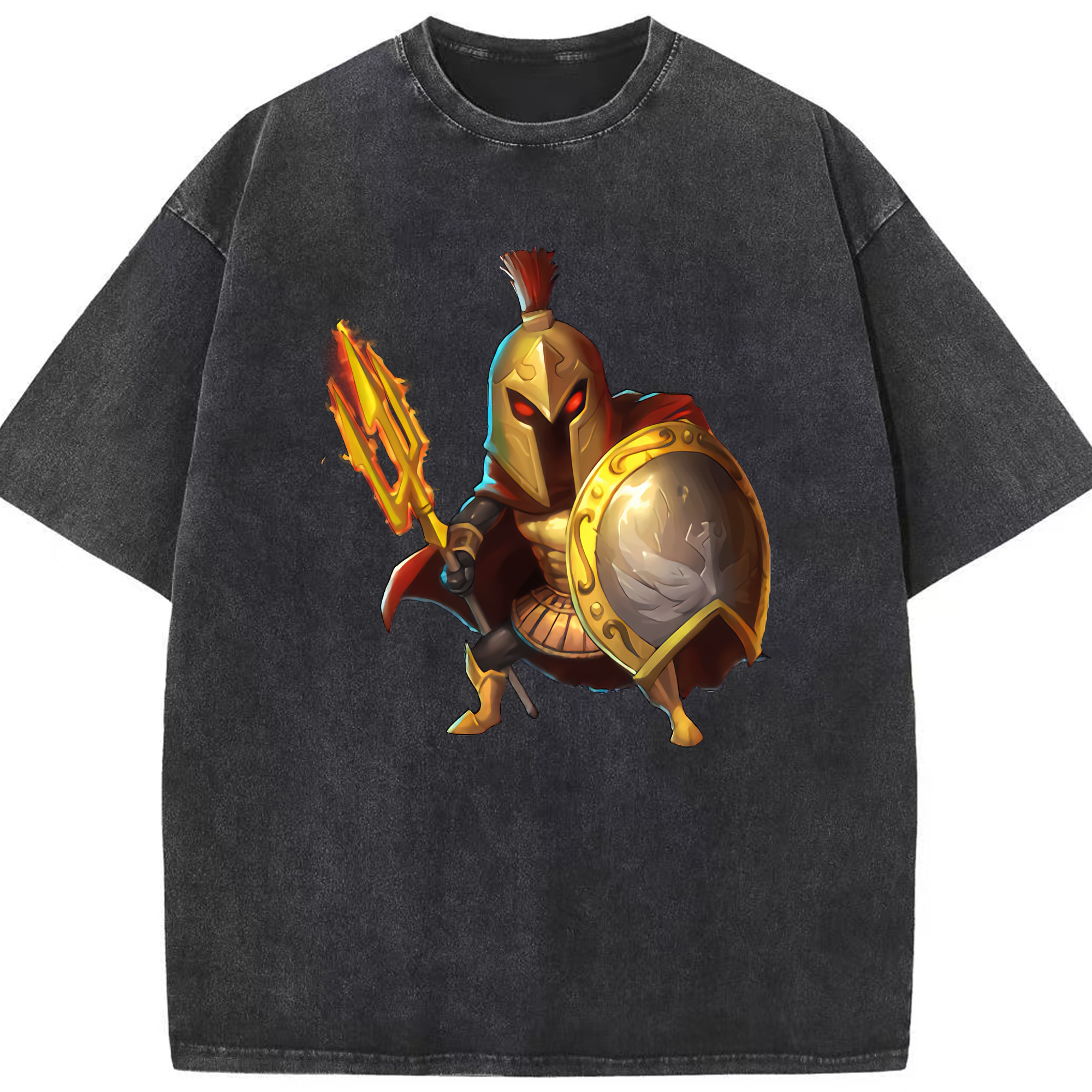 （画像用） リーグ・オブ・レジェンド League of Legends LOL 綿100% ヴィンテージ風 半袖Tシャツ（フロントプリント）