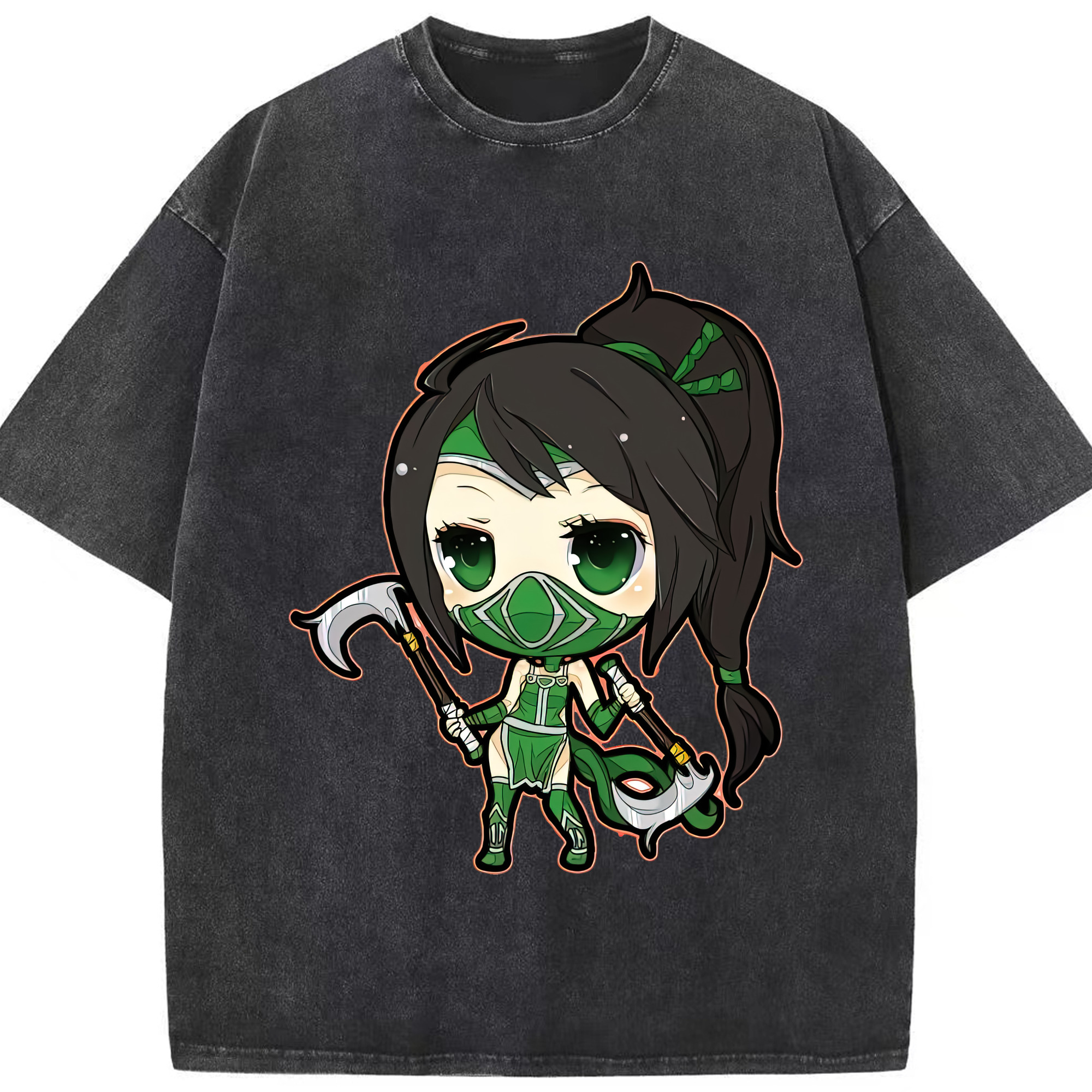 リーグ・オブ・レジェンド League of Legends LOL 綿100% ヴィンテージ風 半袖Tシャツ（フロントプリント）