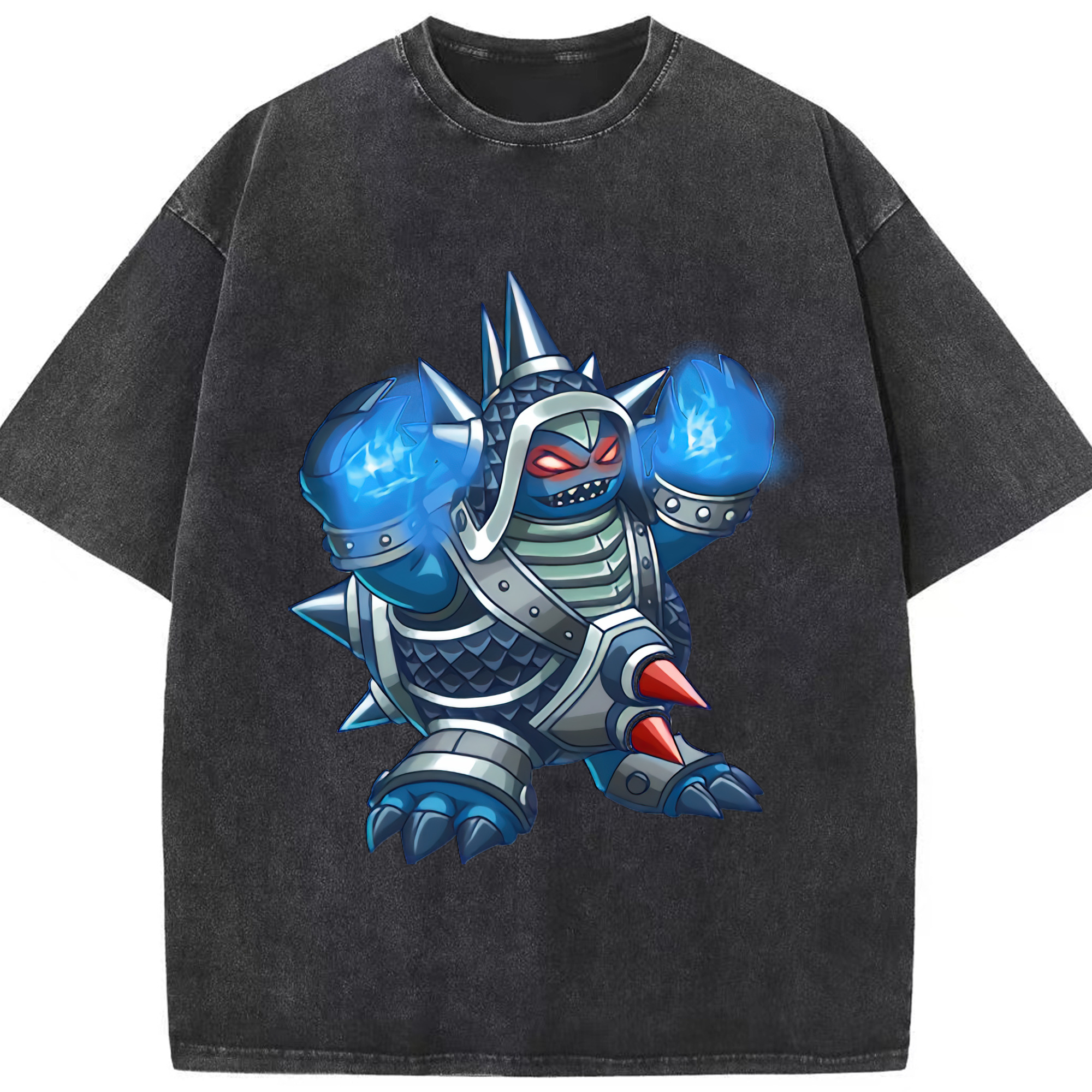 リーグ・オブ・レジェンド League of Legends LOL 綿100% ヴィンテージ風 半袖Tシャツ（フロントプリント）