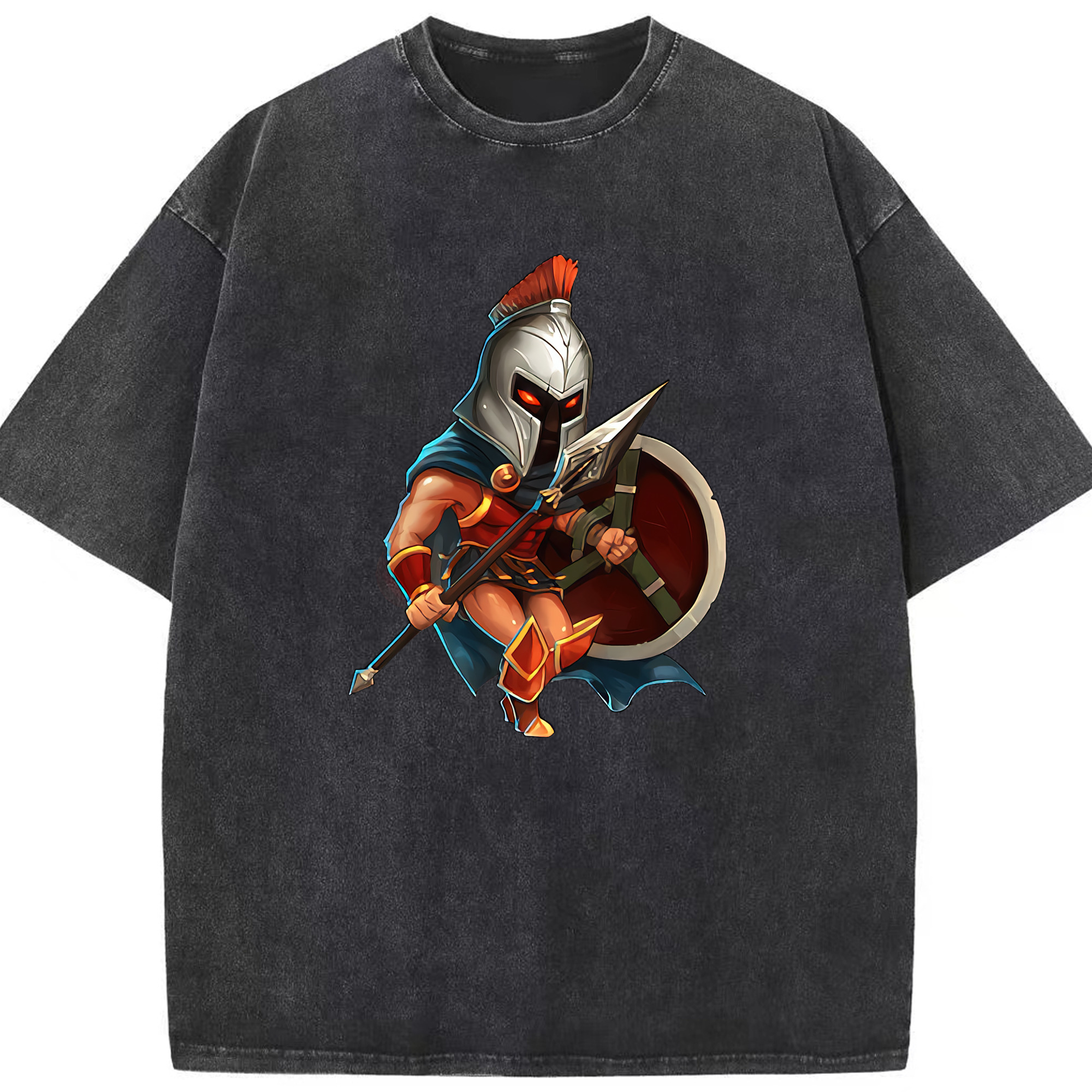 （画像用） リーグ・オブ・レジェンド League of Legends LOL 綿100% ヴィンテージ風 半袖Tシャツ（フロントプリント）
