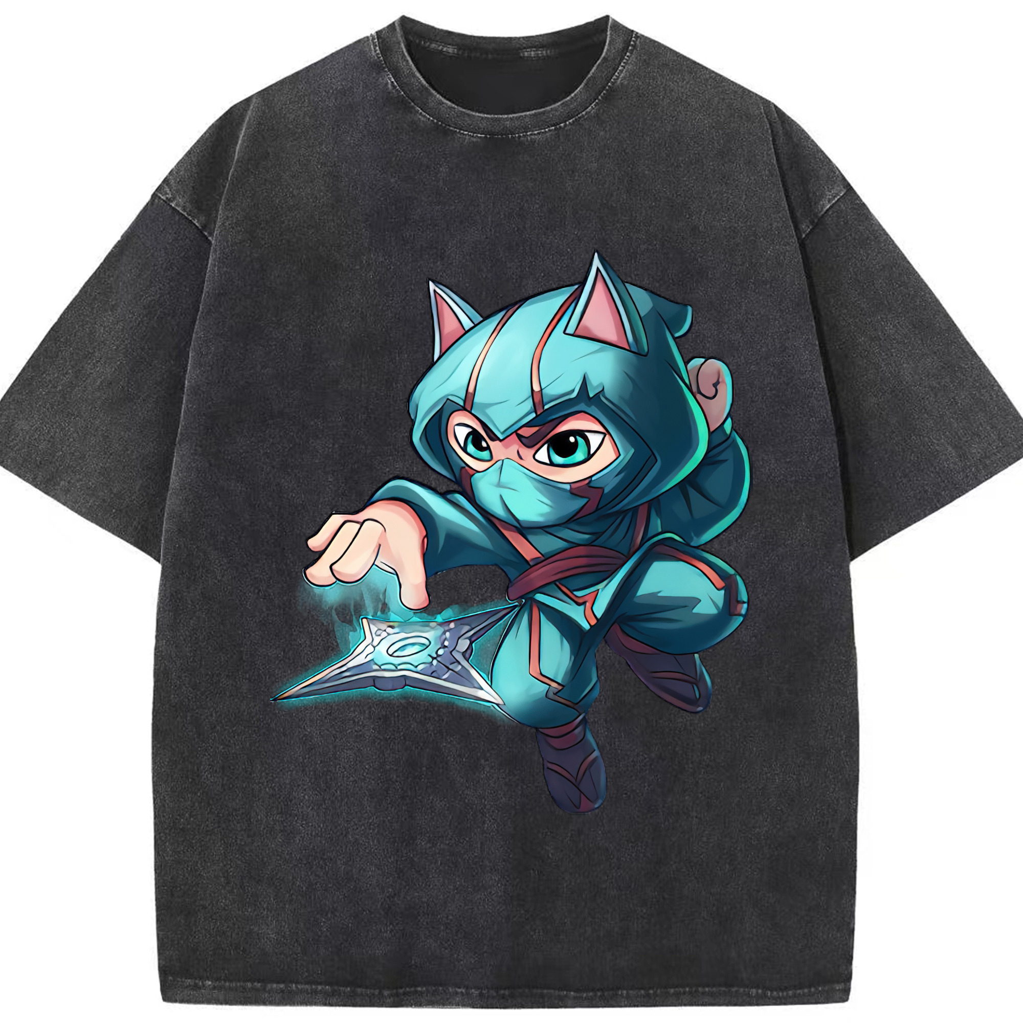 リーグ・オブ・レジェンド League of Legends LOL 綿100% ヴィンテージ風 半袖Tシャツ（フロントプリント）