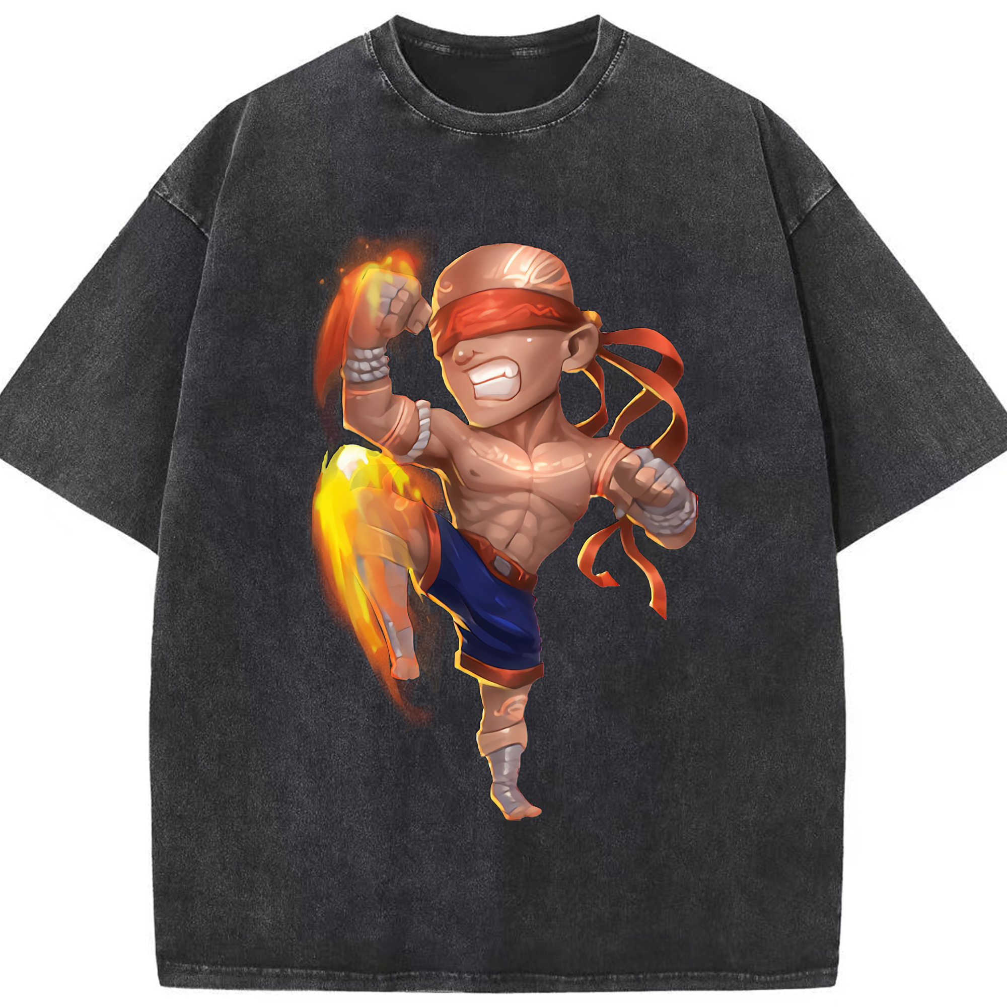 リーグ・オブ・レジェンド League of Legends LOL 綿100% ヴィンテージ風 半袖Tシャツ（フロントプリント）