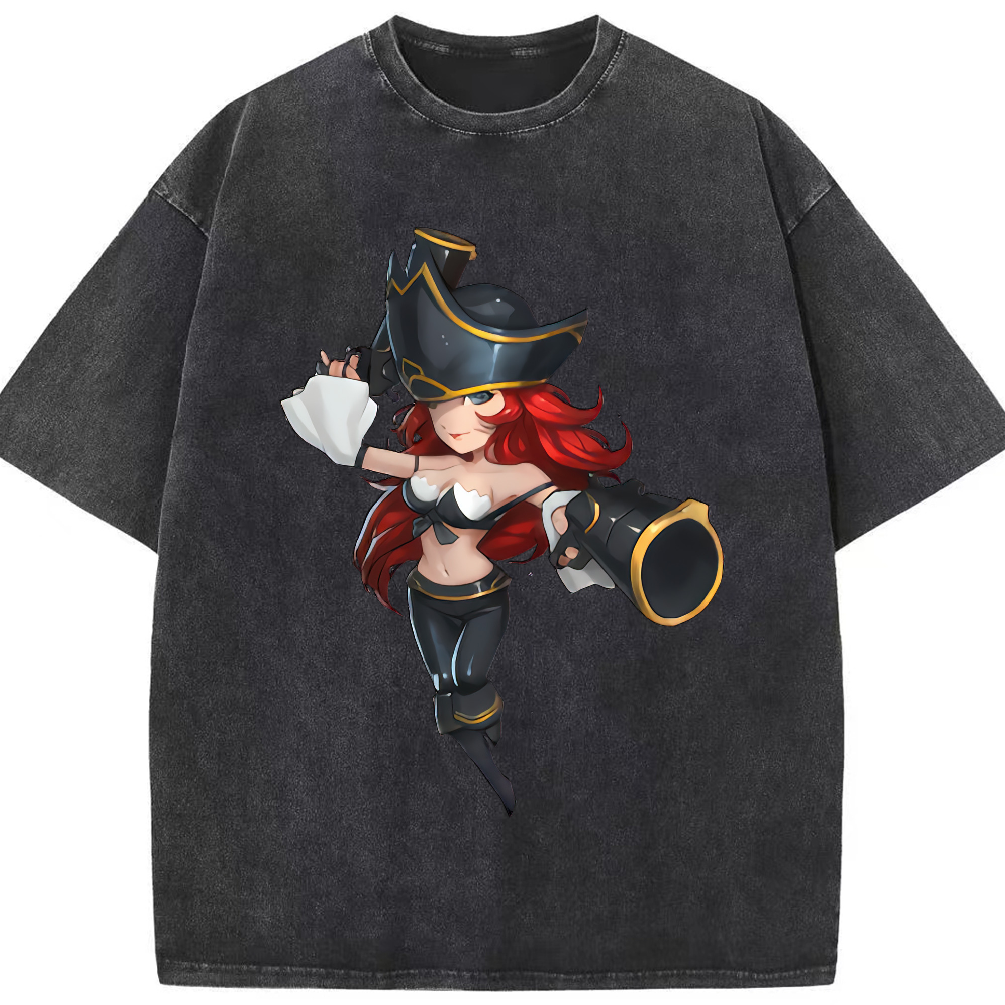 （画像用） リーグ・オブ・レジェンド League of Legends LOL 綿100% ヴィンテージ風 半袖Tシャツ（フロントプリント）