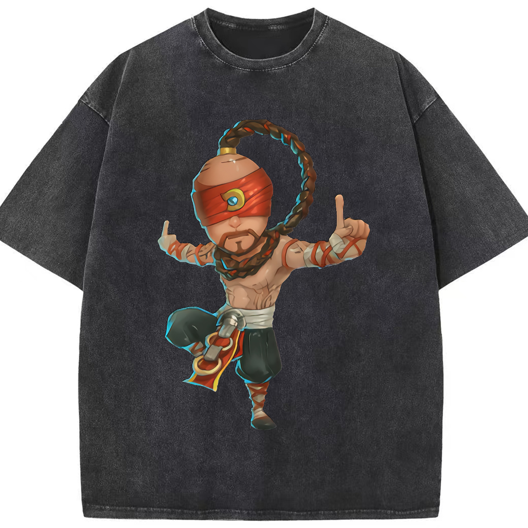 （画像用） リーグ・オブ・レジェンド League of Legends LOL 綿100% ヴィンテージ風 半袖Tシャツ（フロントプリント）