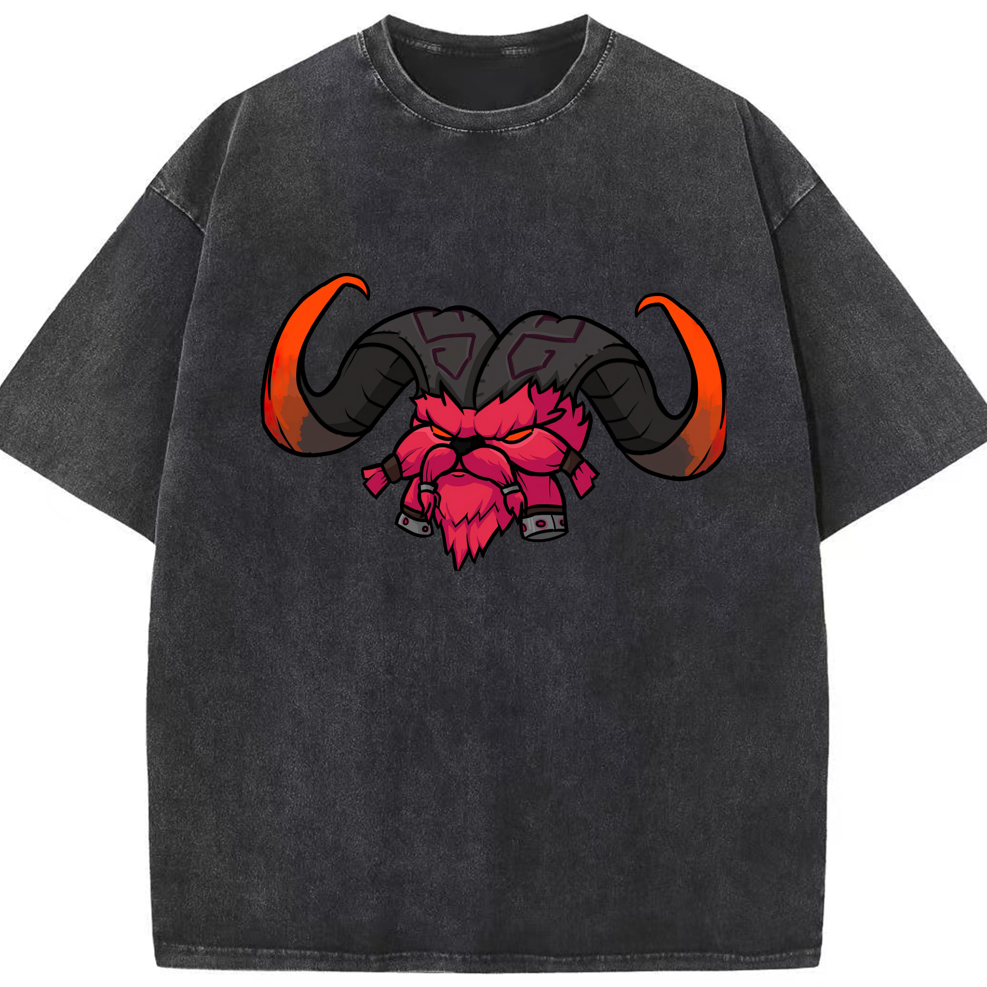 リーグ・オブ・レジェンド League of Legends LOL 綿100% ヴィンテージ風 半袖Tシャツ（フロントプリント）