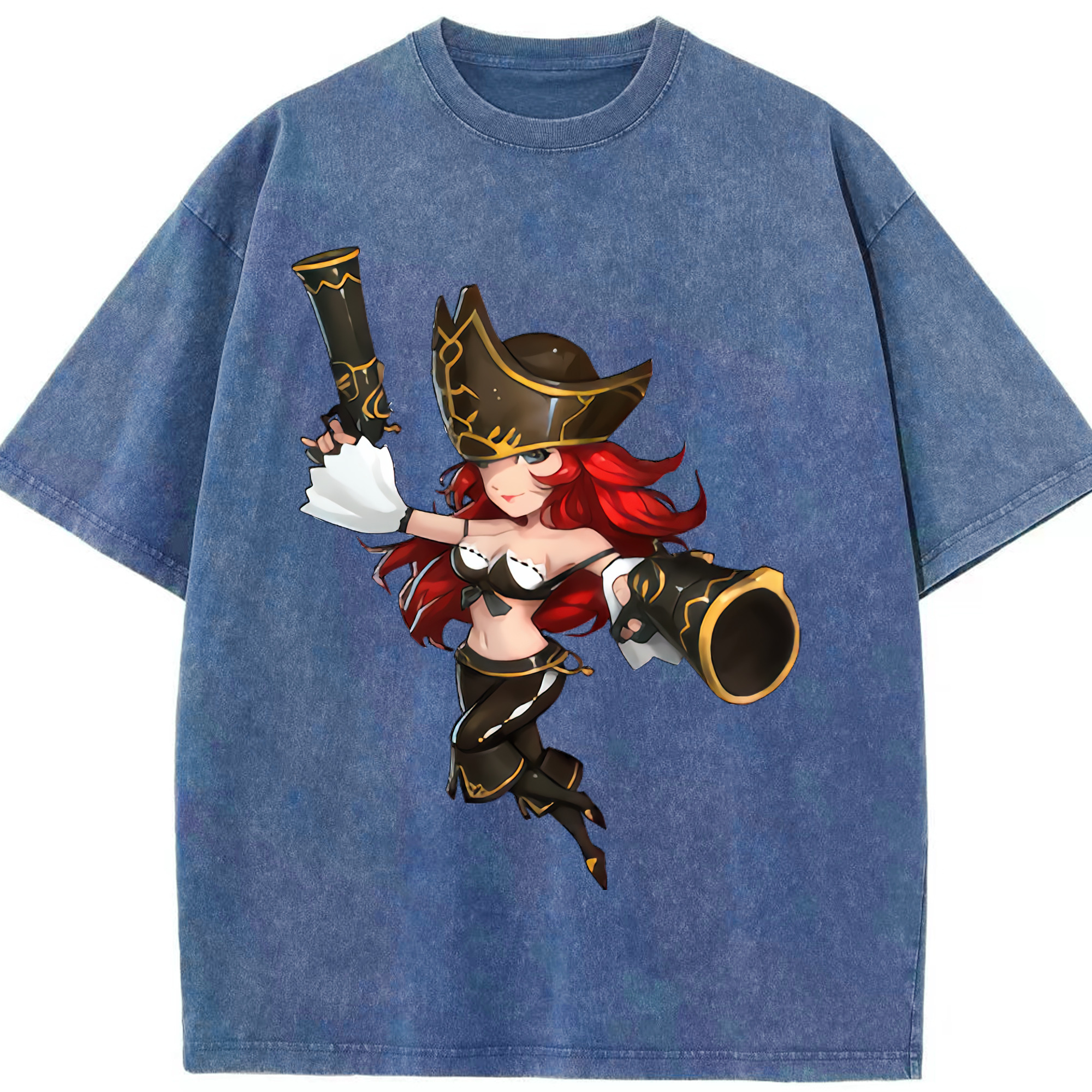 リーグ・オブ・レジェンド League of Legends LOL 綿100% ヴィンテージ風 半袖Tシャツ（フロントプリント）