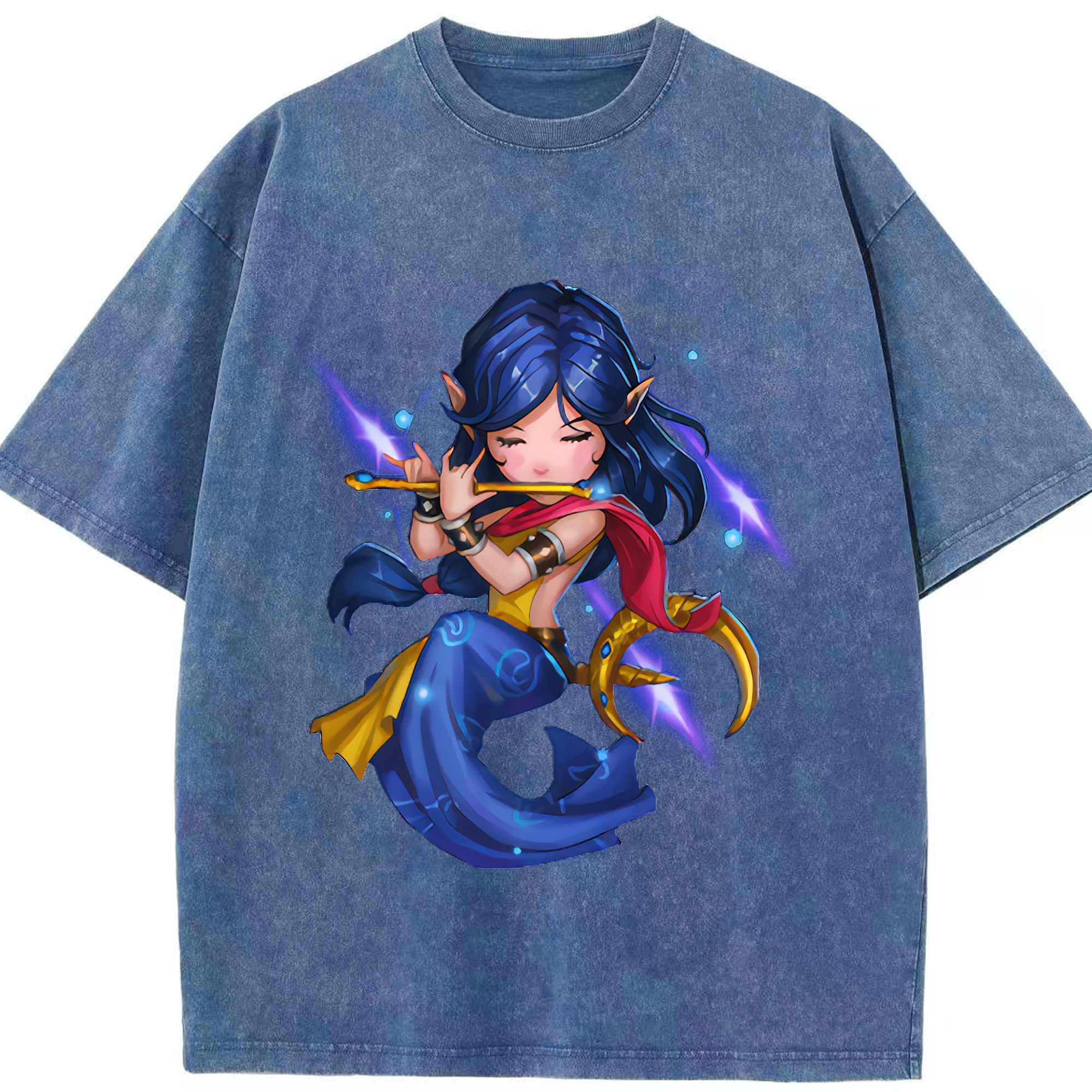 リーグ・オブ・レジェンド League of Legends LOL 綿100% ヴィンテージ風 半袖Tシャツ（フロントプリント）