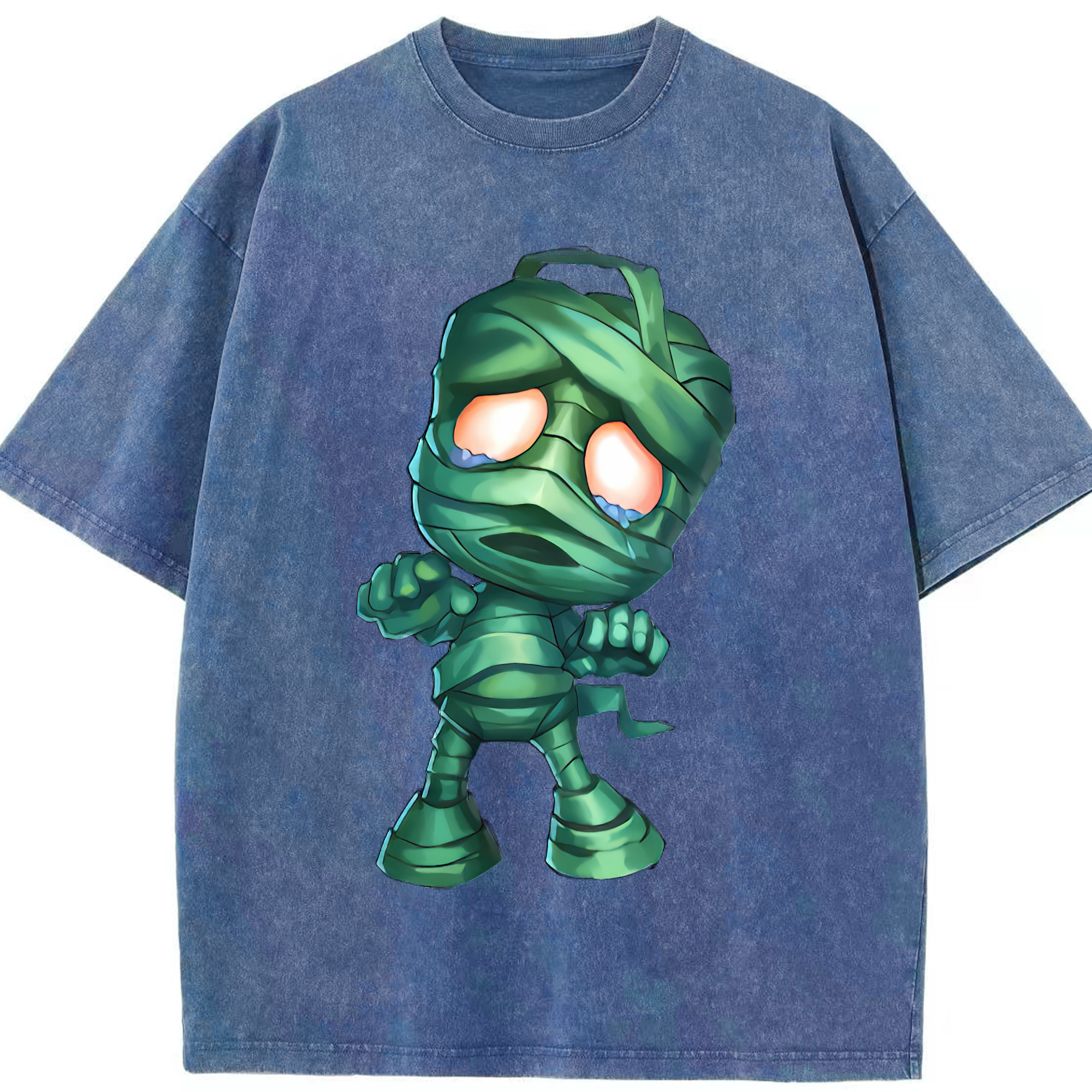 （画像用） リーグ・オブ・レジェンド League of Legends LOL 綿100% ヴィンテージ風 半袖Tシャツ（フロントプリント）