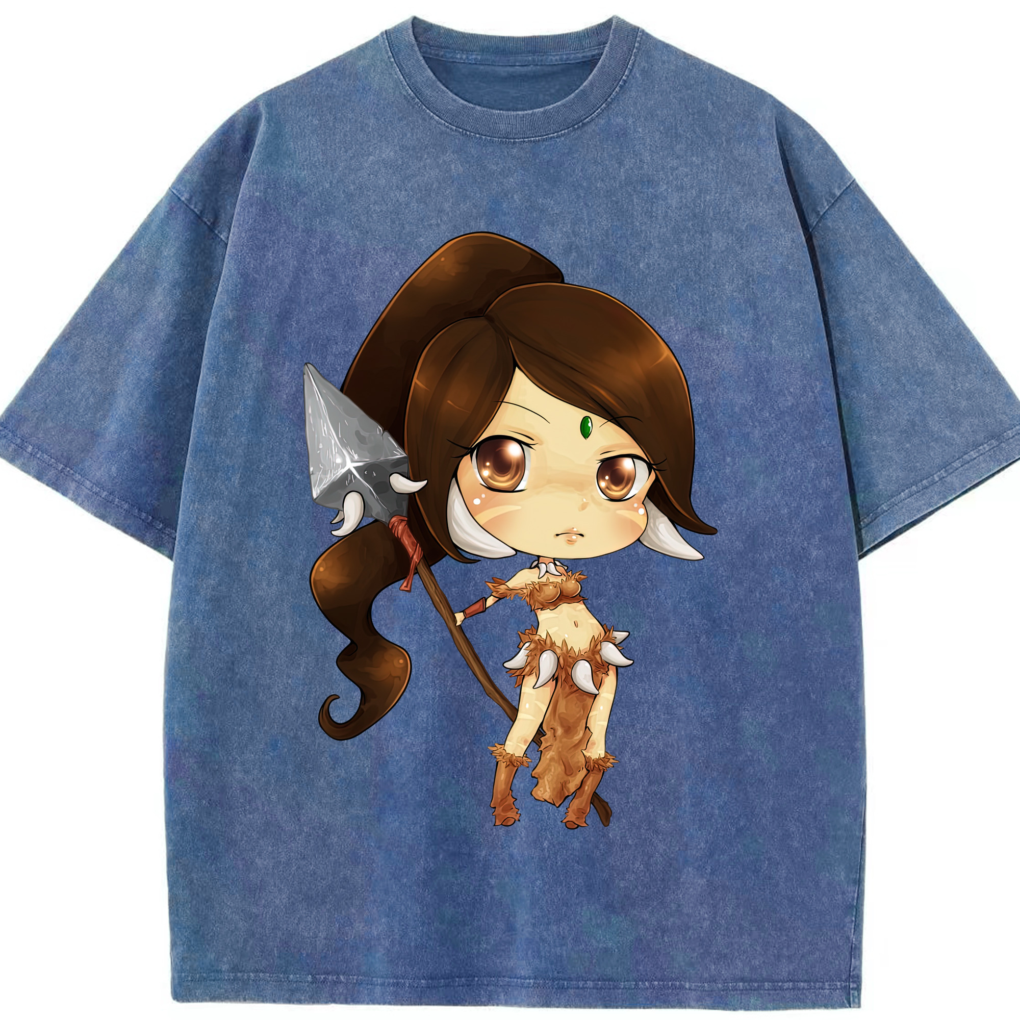 リーグ・オブ・レジェンド League of Legends LOL 綿100% ヴィンテージ風 半袖Tシャツ（フロントプリント）