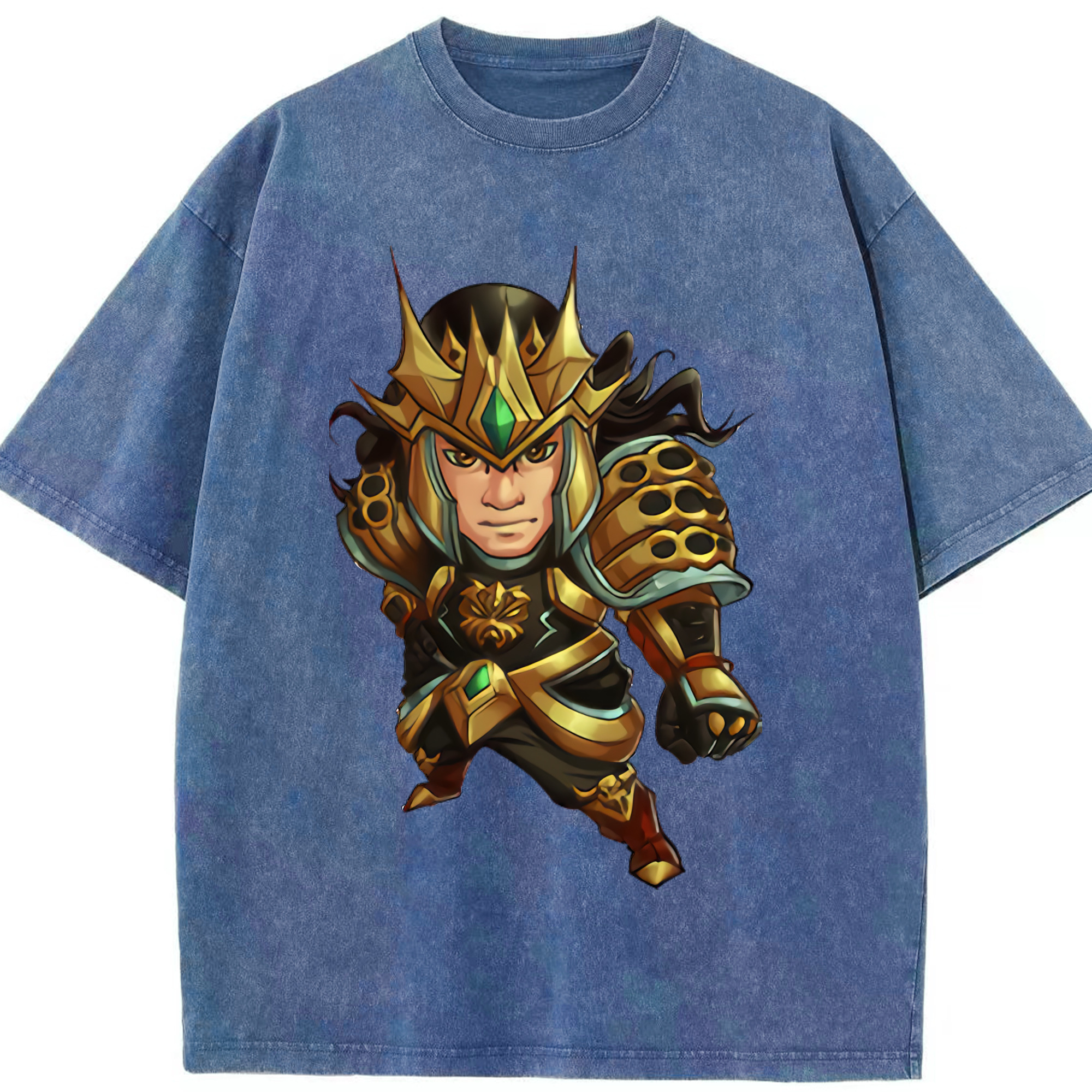 （画像用） リーグ・オブ・レジェンド League of Legends LOL 綿100% ヴィンテージ風 半袖Tシャツ（フロントプリント）