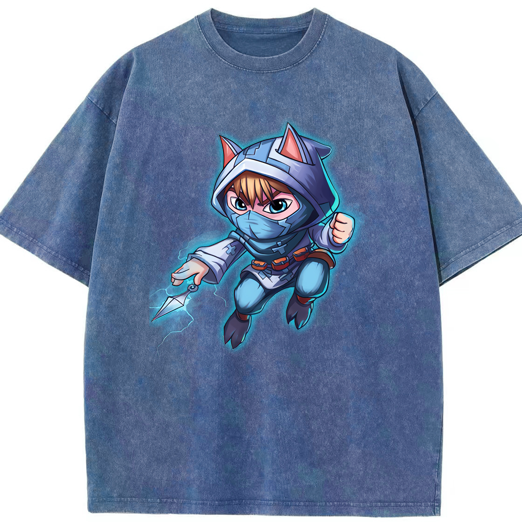 リーグ・オブ・レジェンド League of Legends LOL 綿100% ヴィンテージ風 半袖Tシャツ（フロントプリント）
