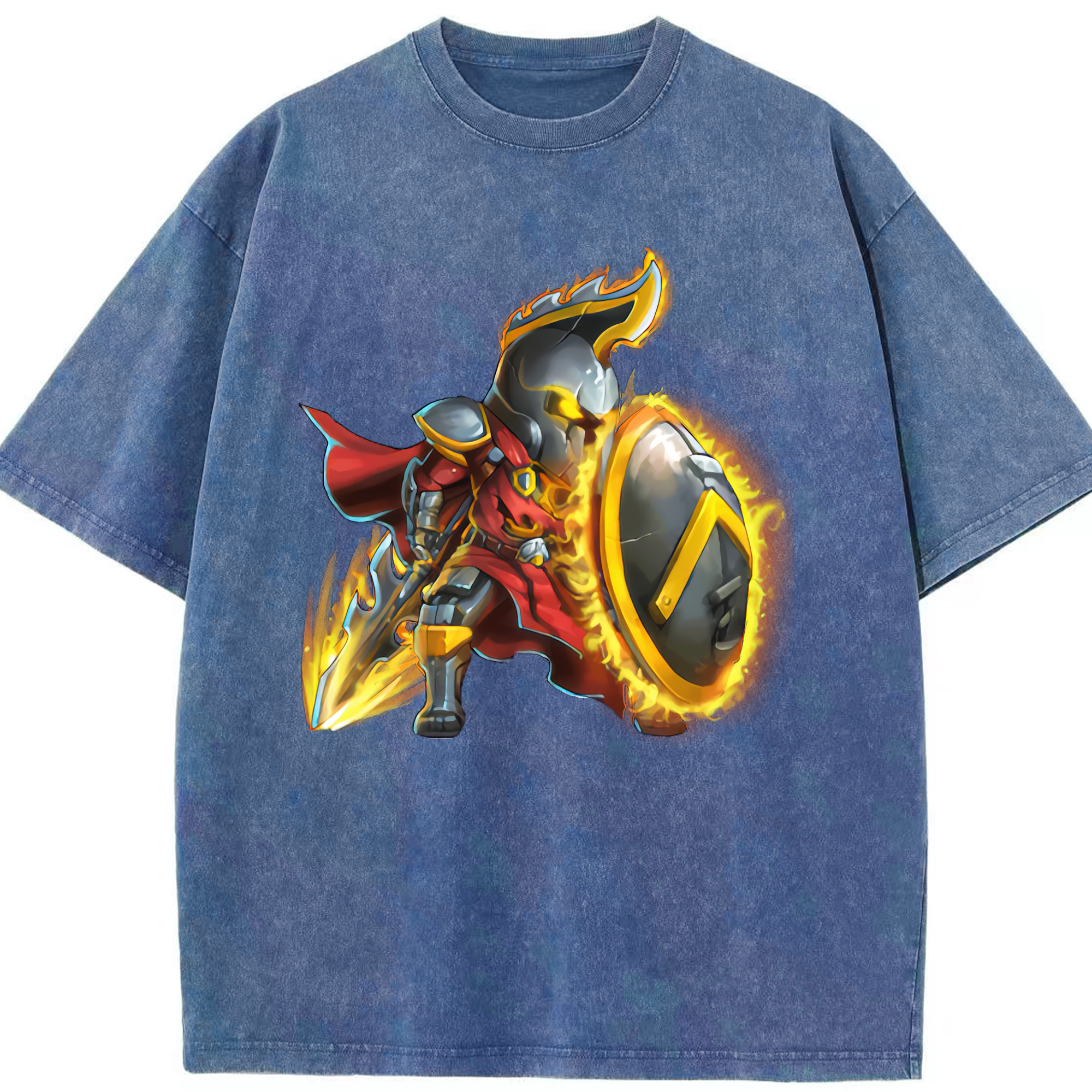 リーグ・オブ・レジェンド League of Legends LOL 綿100% ヴィンテージ風 半袖Tシャツ（フロントプリント）