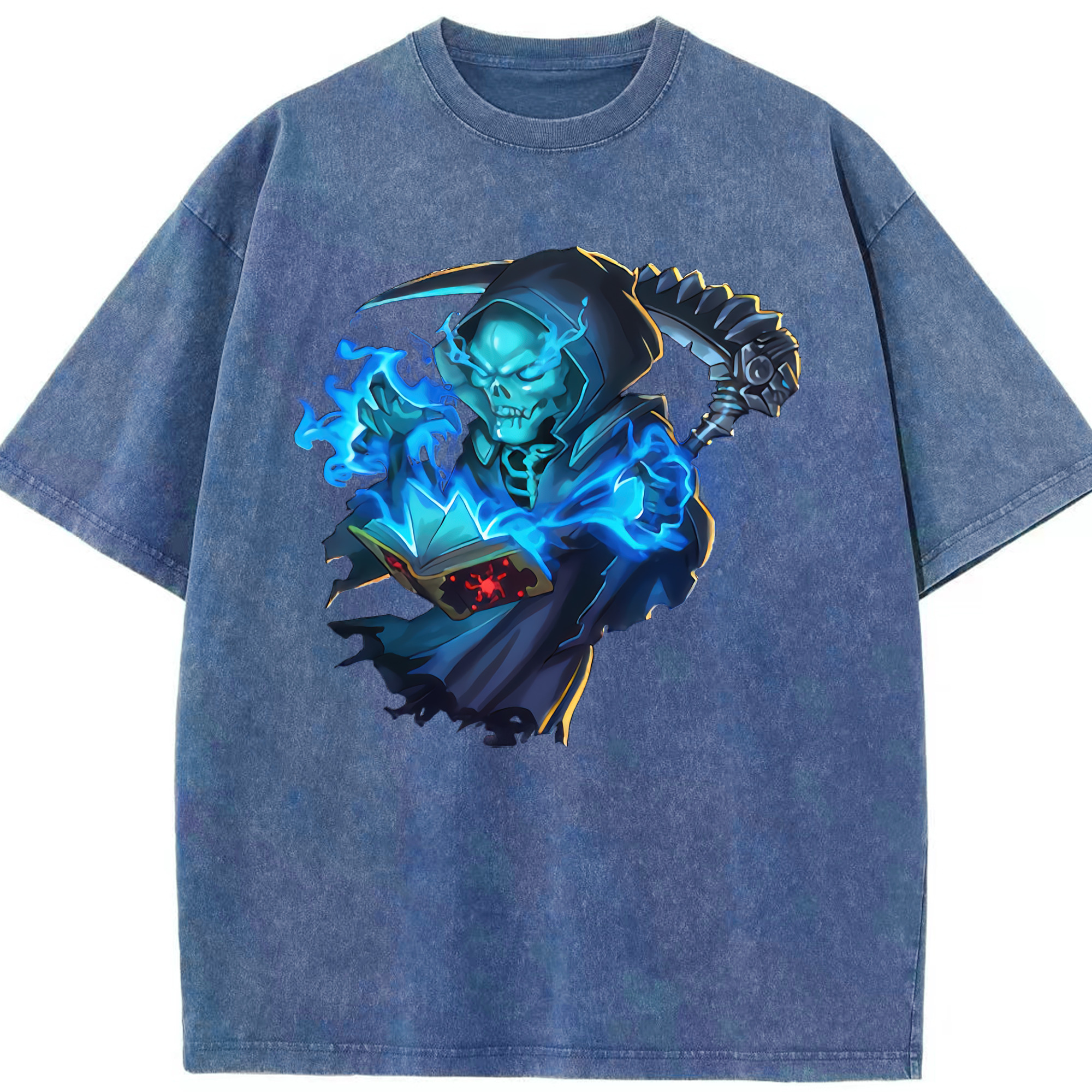 リーグ・オブ・レジェンド League of Legends LOL 綿100% ヴィンテージ風 半袖Tシャツ（フロントプリント）