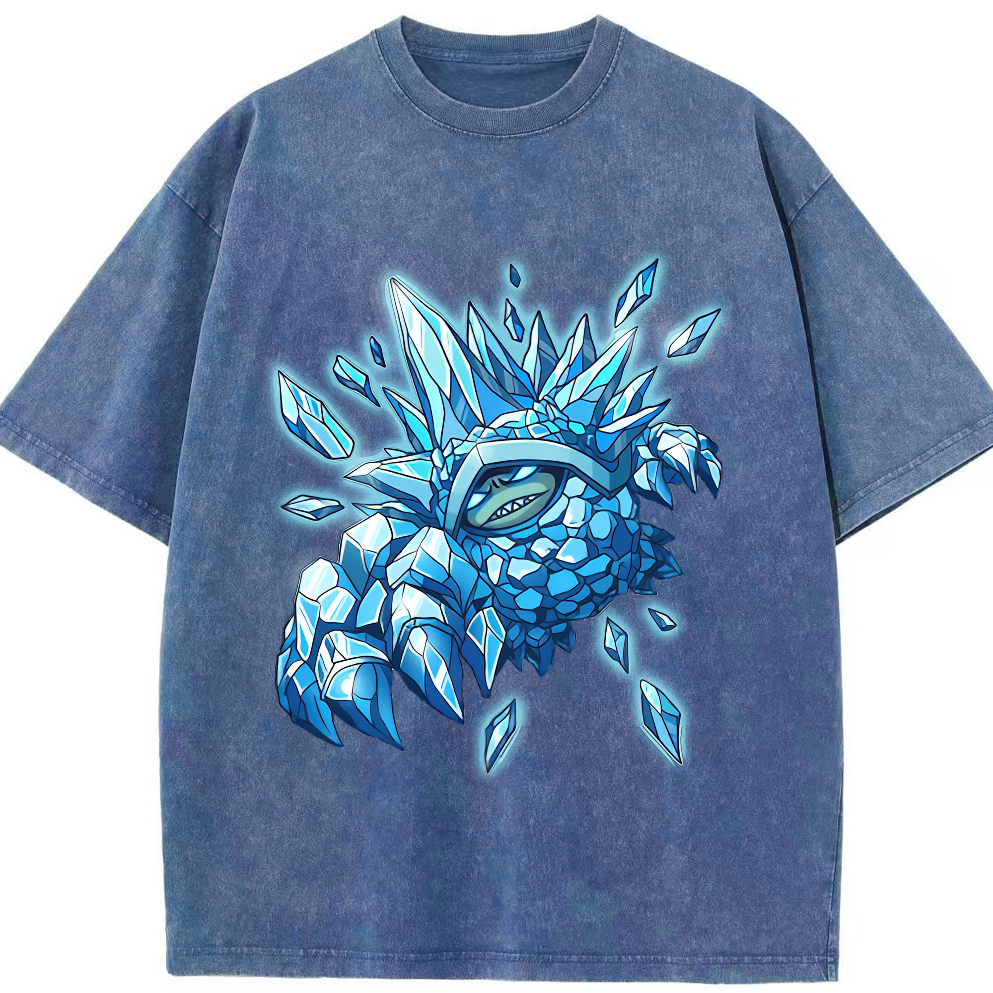 リーグ・オブ・レジェンド League of Legends LOL 綿100% ヴィンテージ風 半袖Tシャツ（フロントプリント）