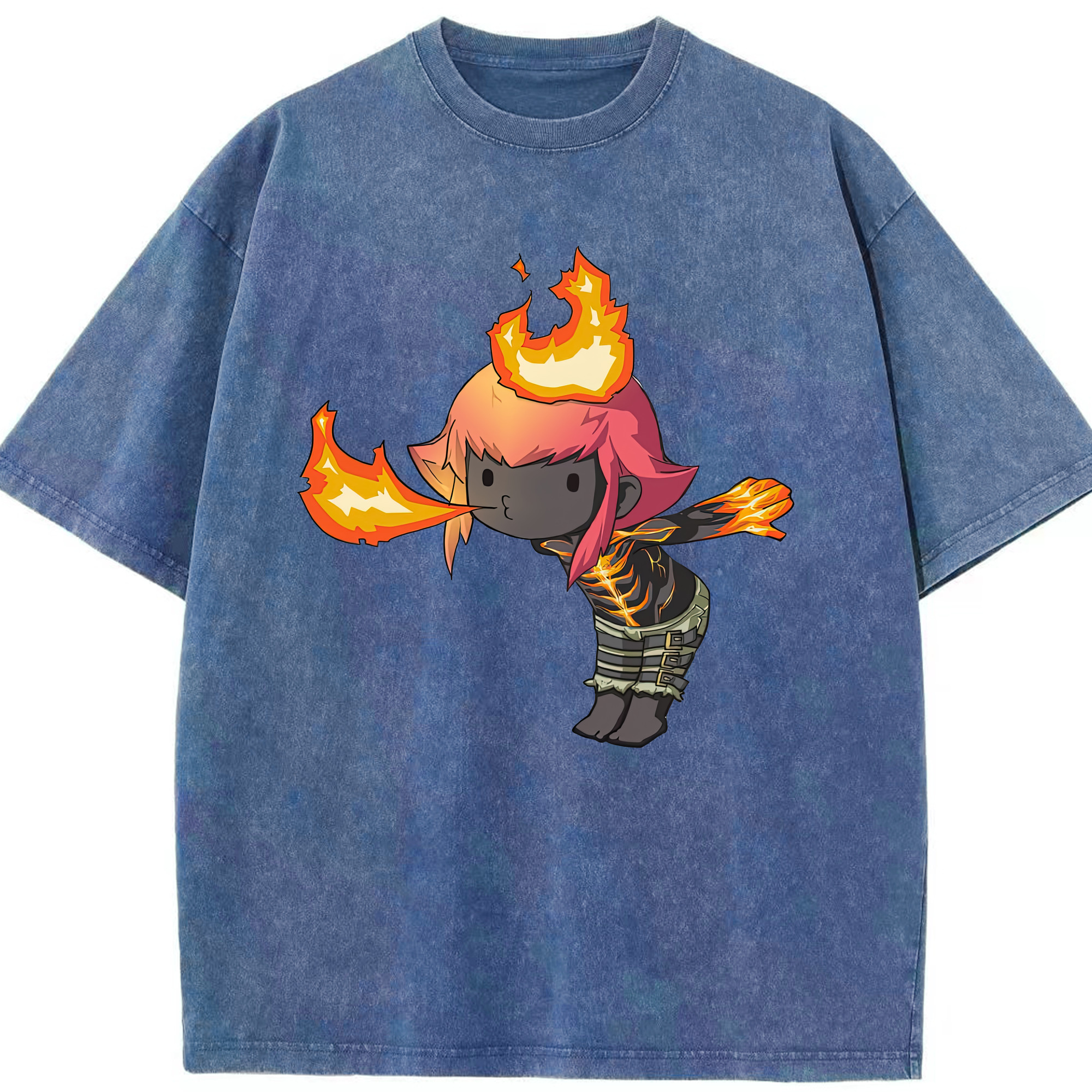 リーグ・オブ・レジェンド League of Legends LOL 綿100% ヴィンテージ風 半袖Tシャツ（フロントプリント）