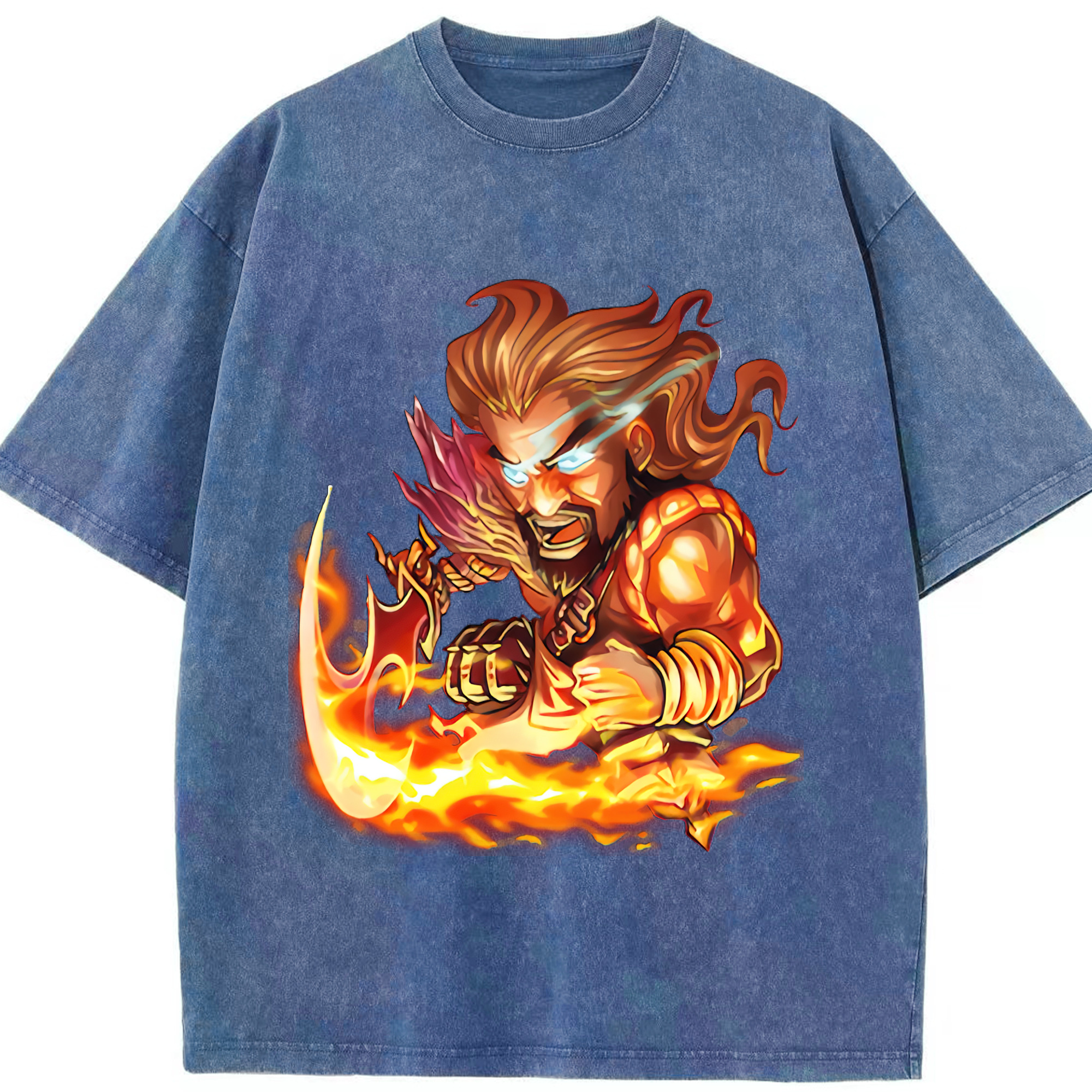 （画像用） リーグ・オブ・レジェンド League of Legends LOL 綿100% ヴィンテージ風 半袖Tシャツ（フロントプリント）