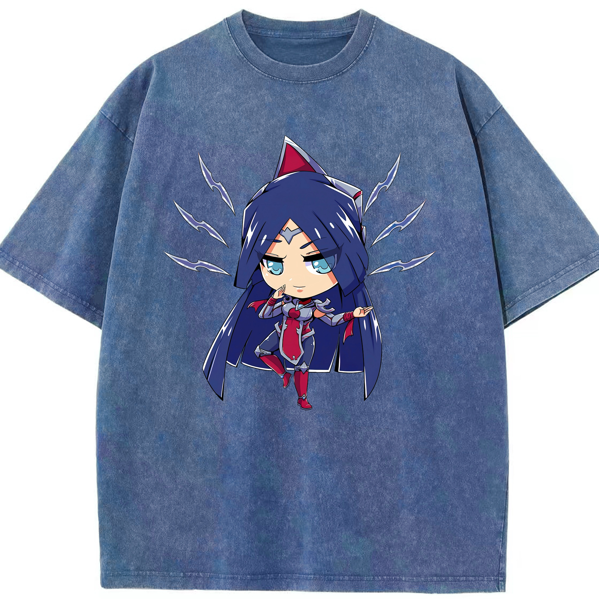 リーグ・オブ・レジェンド League of Legends LOL 綿100% ヴィンテージ風 半袖Tシャツ（フロントプリント）