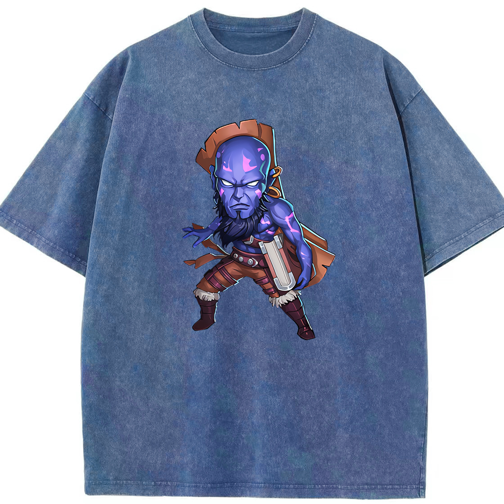 （画像用） リーグ・オブ・レジェンド League of Legends LOL 綿100% ヴィンテージ風 半袖Tシャツ（フロントプリント）