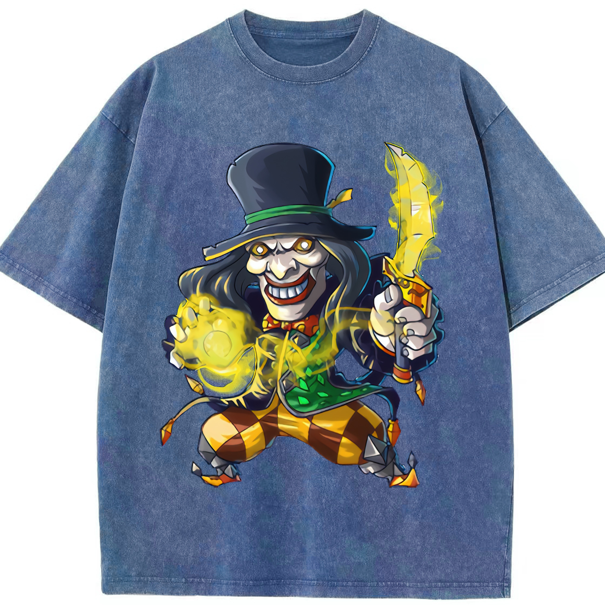 リーグ・オブ・レジェンド League of Legends LOL 綿100% ヴィンテージ風 半袖Tシャツ（フロントプリント）