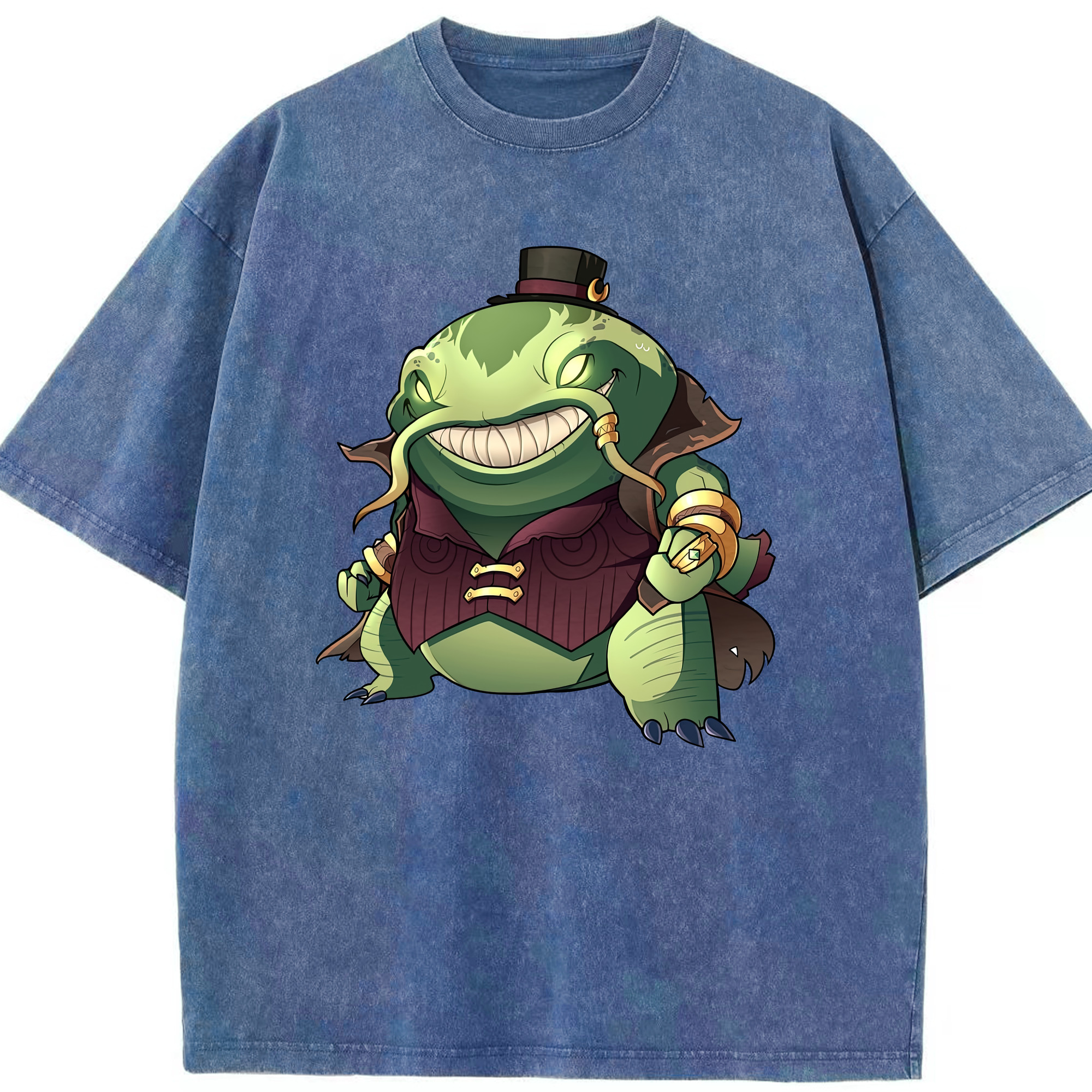 （画像用） リーグ・オブ・レジェンド League of Legends LOL 綿100% ヴィンテージ風 半袖Tシャツ（フロントプリント）
