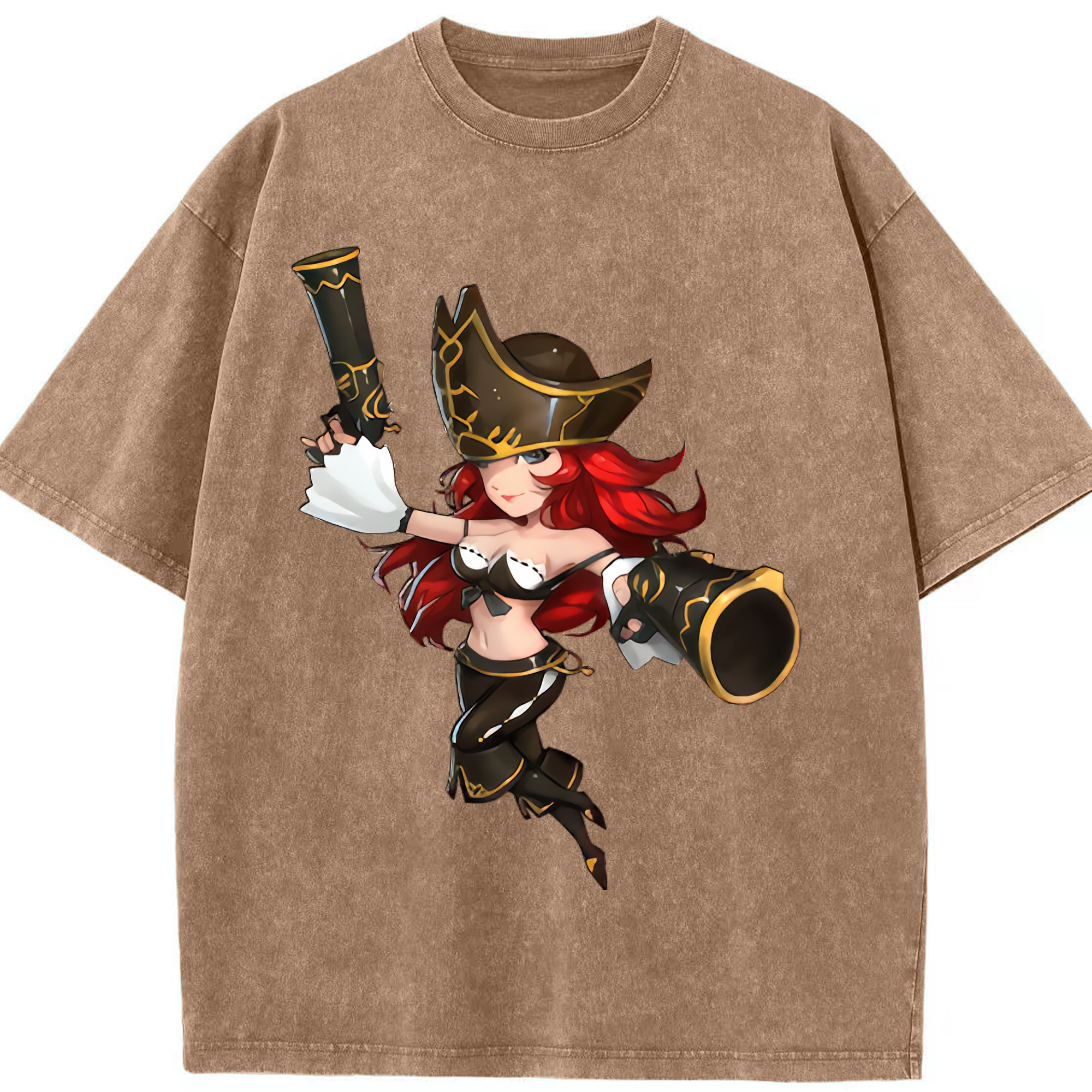 リーグ・オブ・レジェンド League of Legends LOL 綿100% ヴィンテージ風 半袖Tシャツ（フロントプリント）
