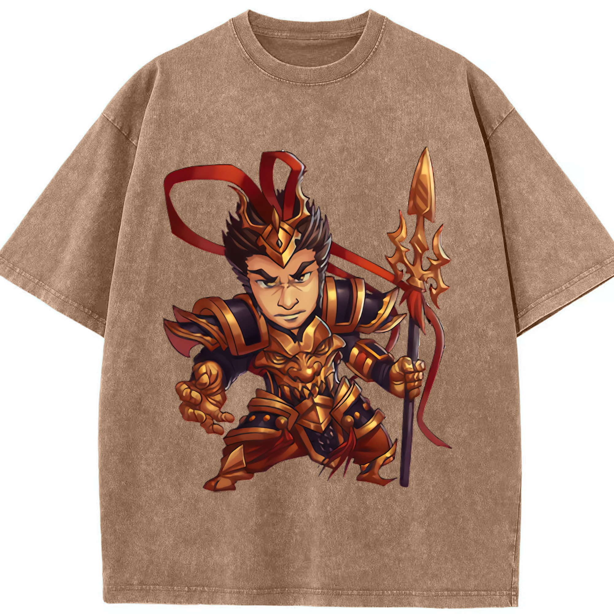 リーグ・オブ・レジェンド League of Legends LOL 綿100% ヴィンテージ風 半袖Tシャツ（フロントプリント）