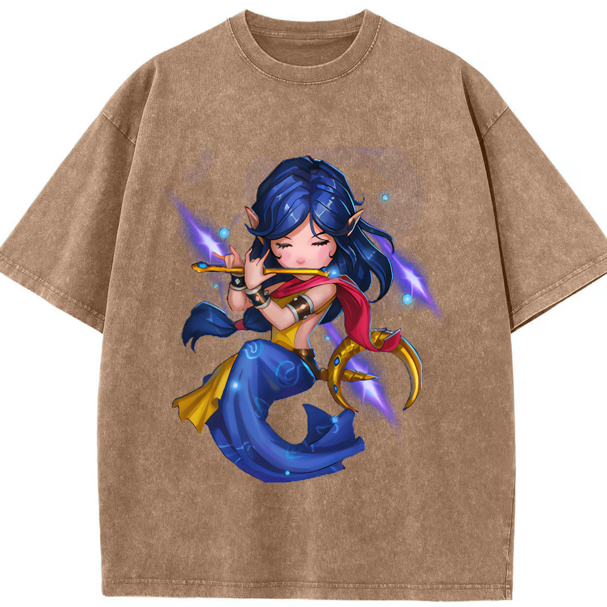 リーグ・オブ・レジェンド League of Legends LOL 綿100% ヴィンテージ風 半袖Tシャツ（フロントプリント）