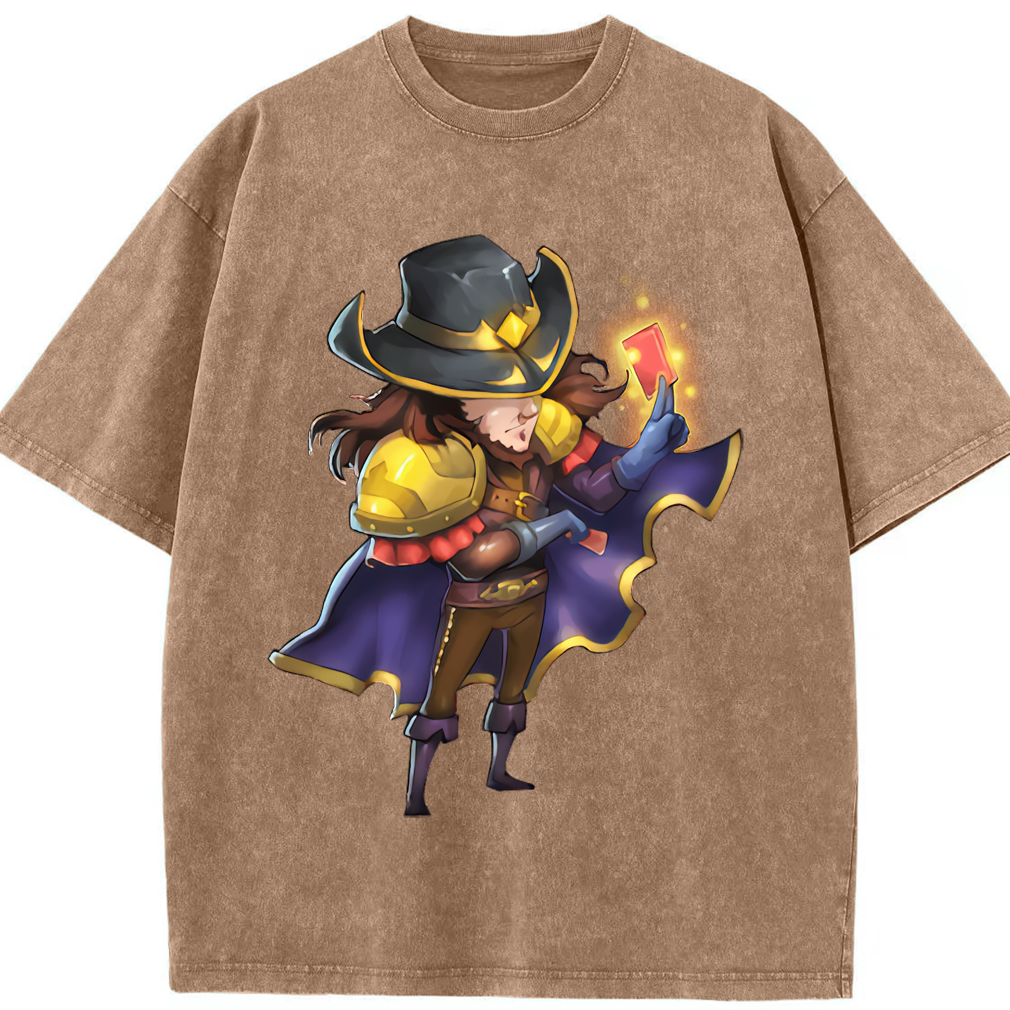 リーグ・オブ・レジェンド League of Legends LOL 綿100% ヴィンテージ風 半袖Tシャツ（フロントプリント）
