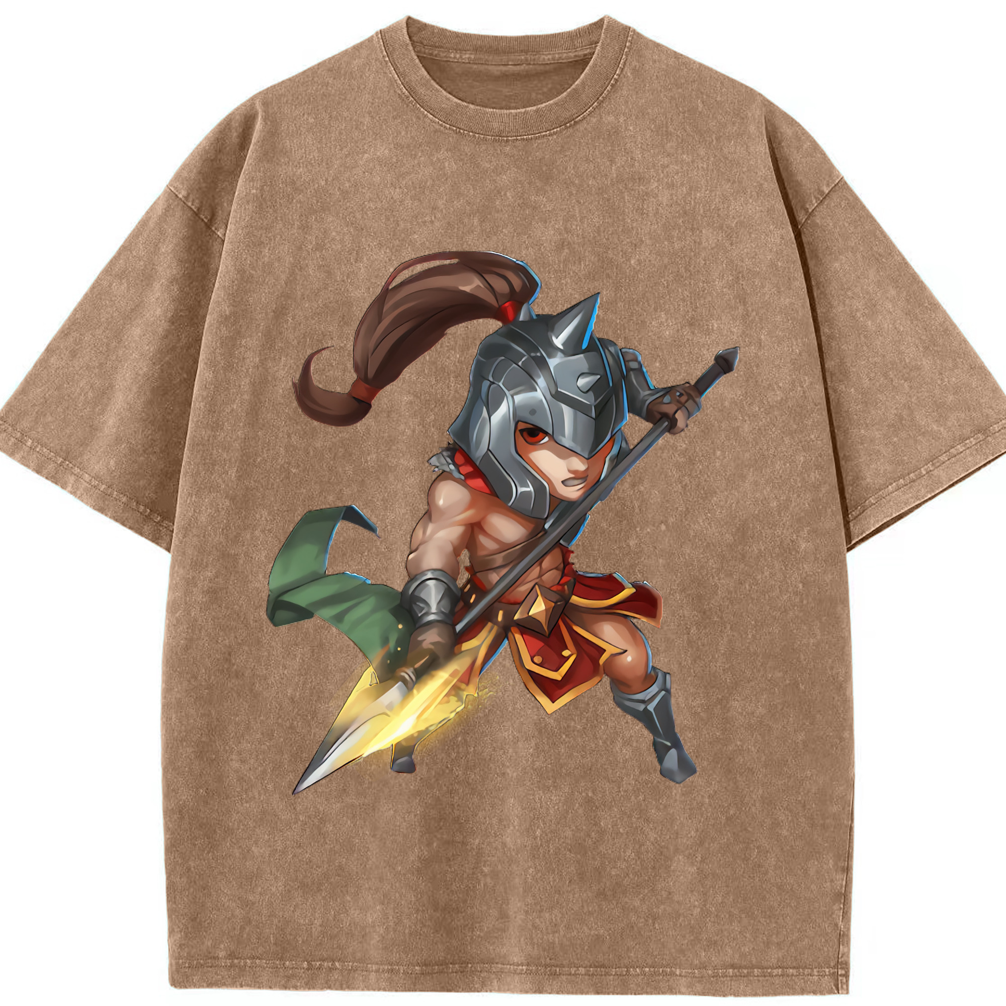 リーグ・オブ・レジェンド League of Legends LOL 綿100% ヴィンテージ風 半袖Tシャツ（フロントプリント）