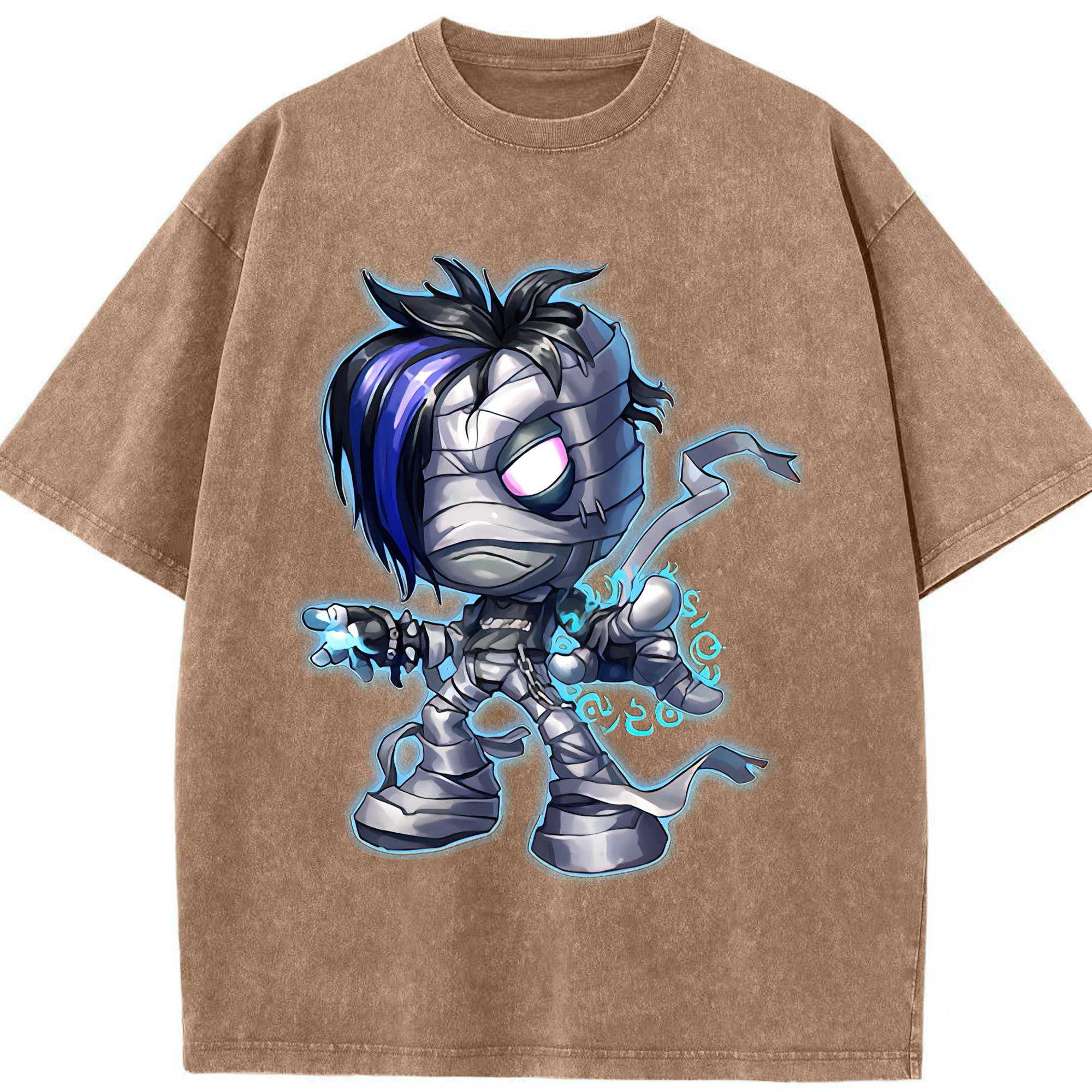 リーグ・オブ・レジェンド League of Legends LOL 綿100% ヴィンテージ風 半袖Tシャツ（フロントプリント）