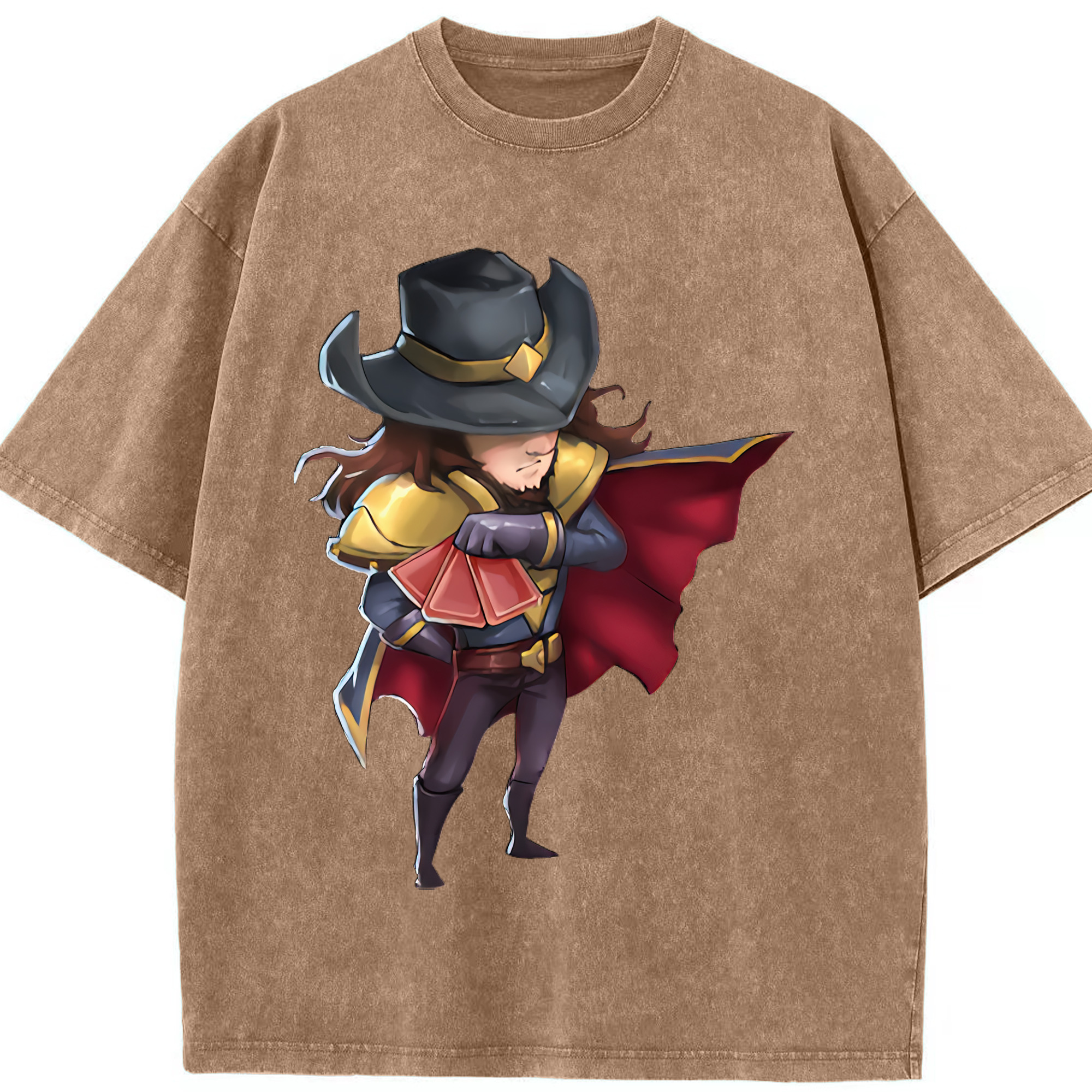 （画像用） リーグ・オブ・レジェンド League of Legends LOL 綿100% ヴィンテージ風 半袖Tシャツ（フロントプリント）