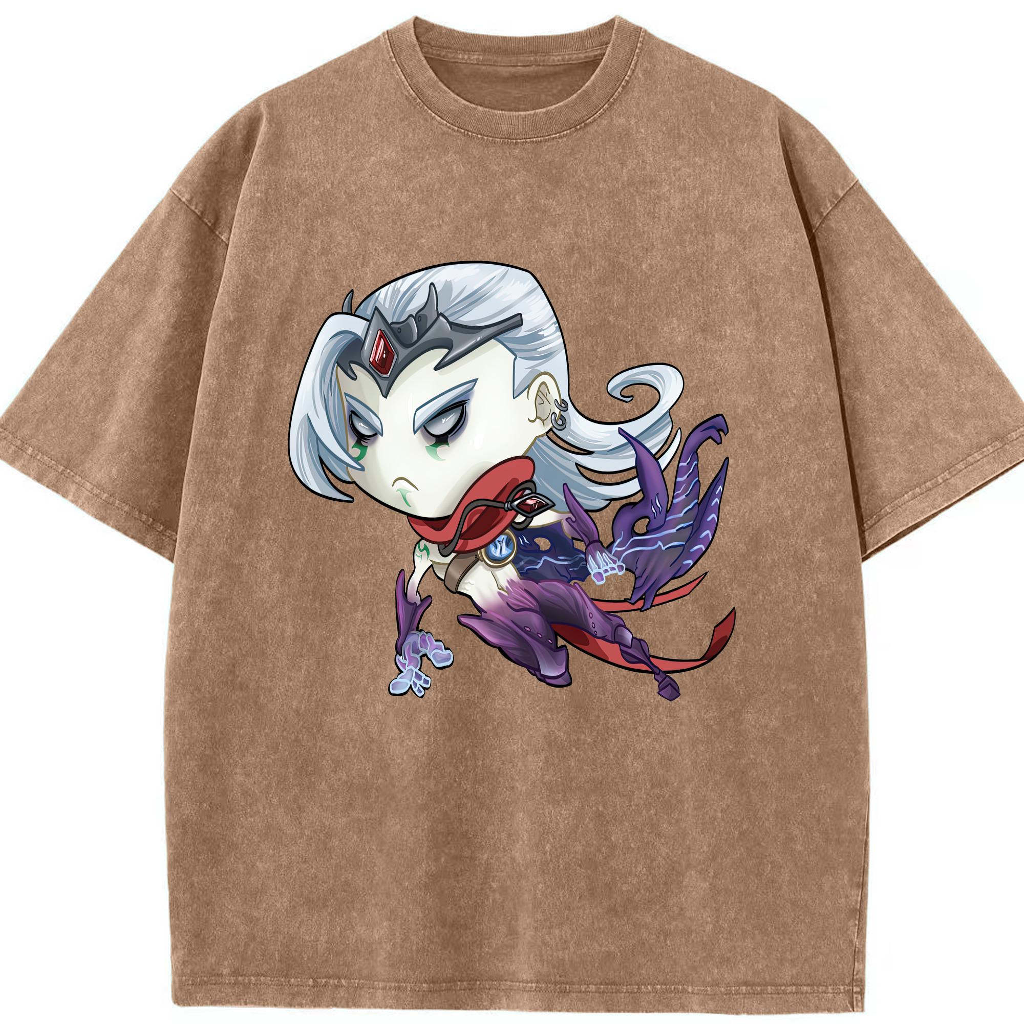 リーグ・オブ・レジェンド League of Legends LOL 綿100% ヴィンテージ風 半袖Tシャツ（フロントプリント）