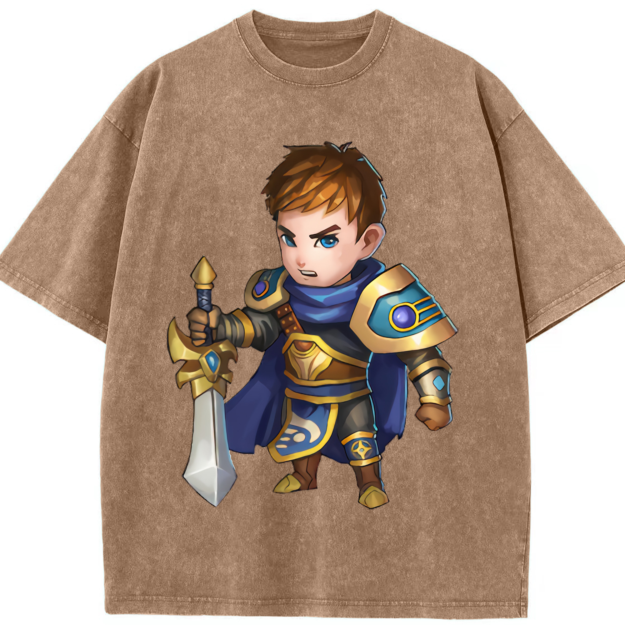 （画像用） リーグ・オブ・レジェンド League of Legends LOL 綿100% ヴィンテージ風 半袖Tシャツ（フロントプリント）