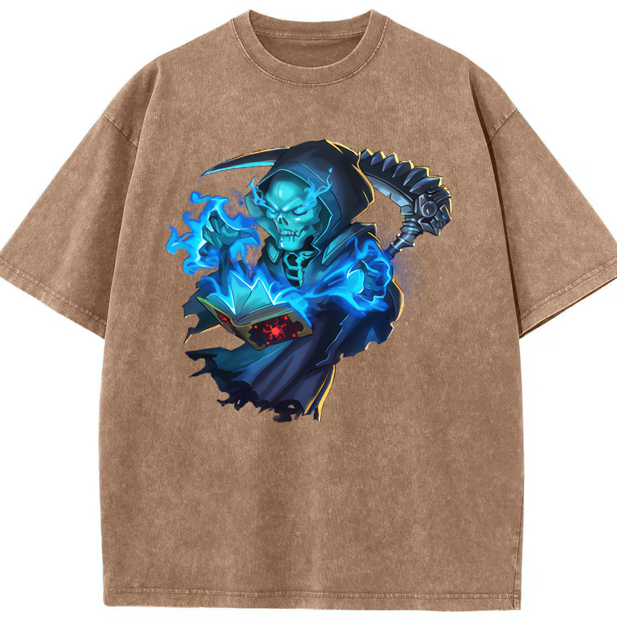リーグ・オブ・レジェンド League of Legends LOL 綿100% ヴィンテージ風 半袖Tシャツ（フロントプリント）