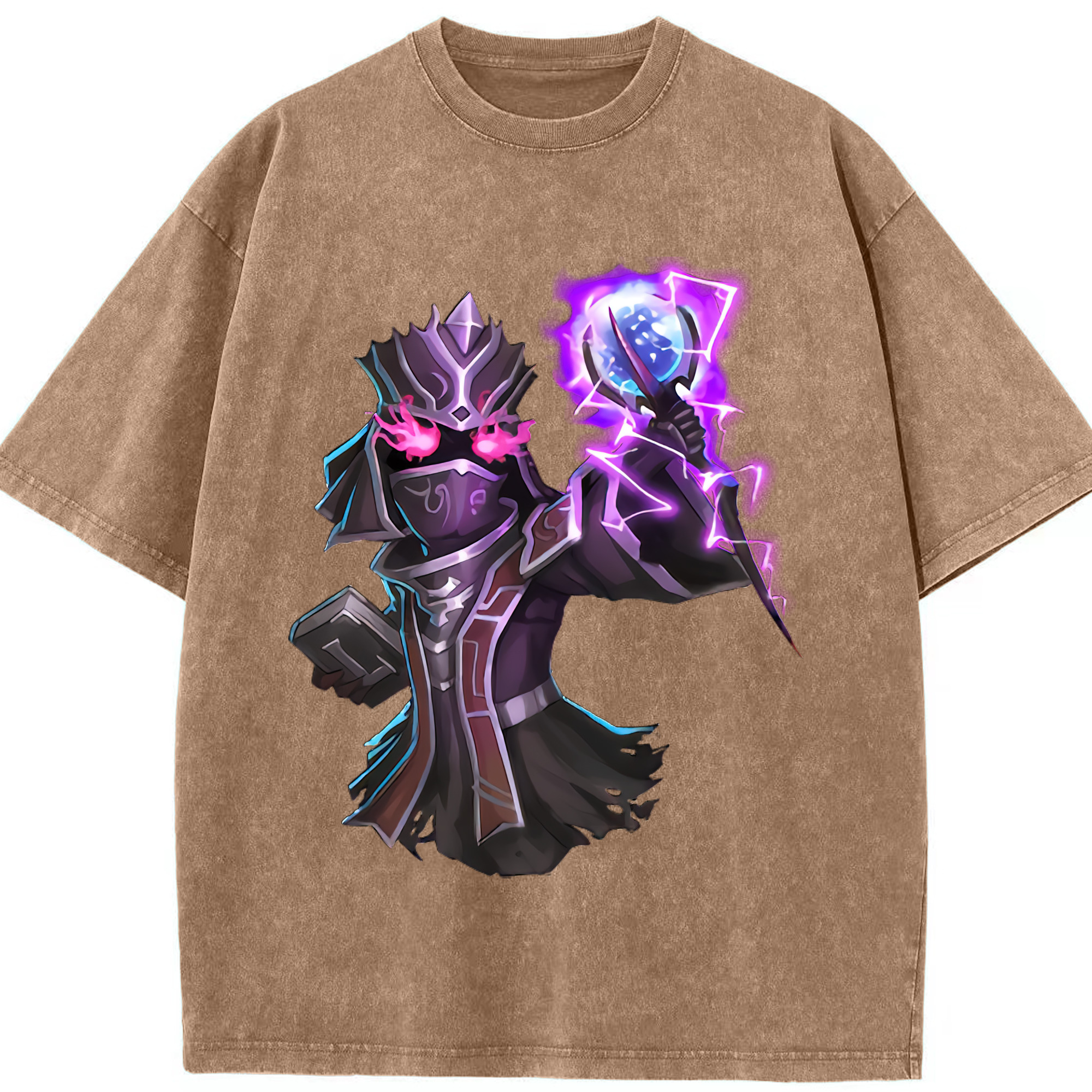 リーグ・オブ・レジェンド League of Legends LOL 綿100% ヴィンテージ風 半袖Tシャツ（フロントプリント）