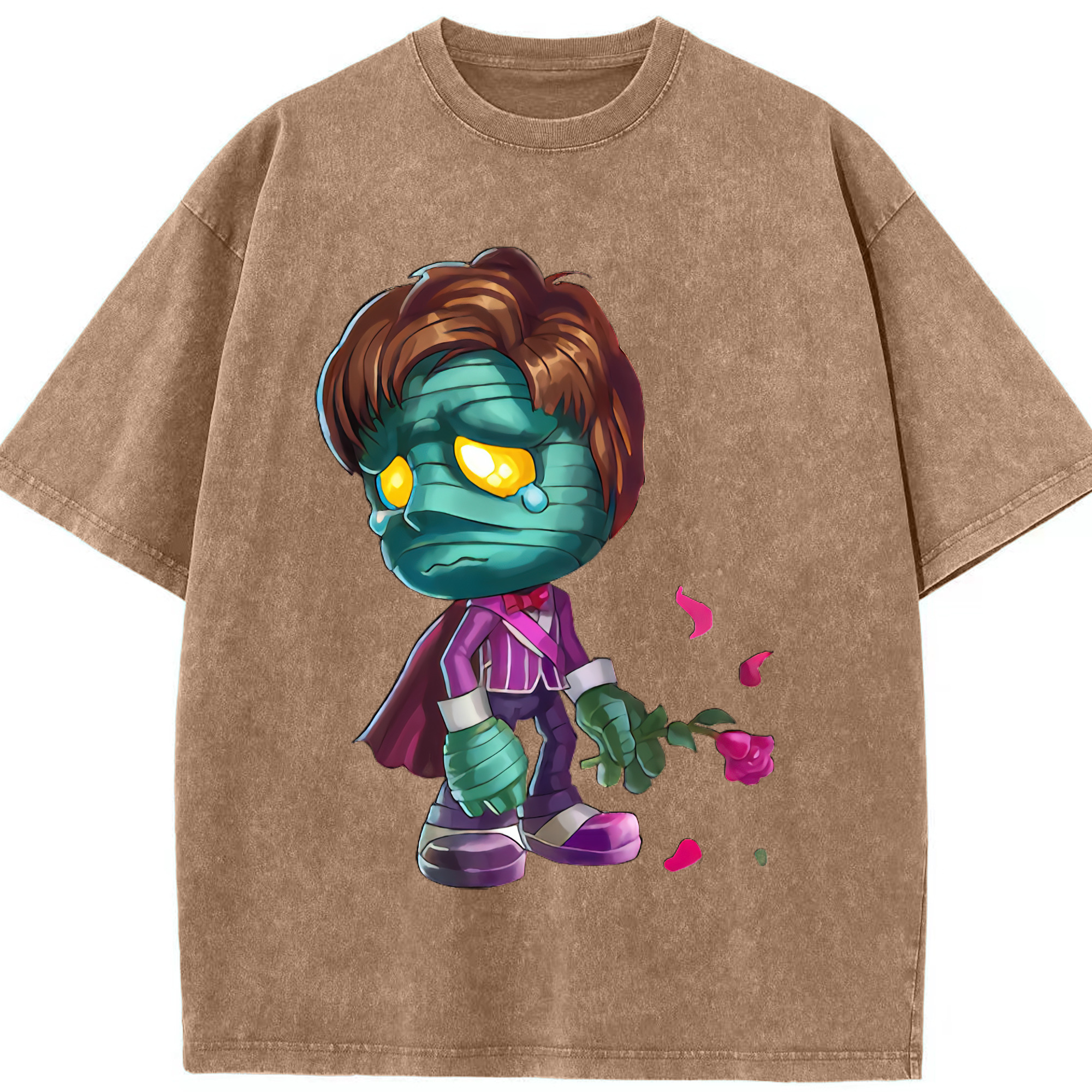 リーグ・オブ・レジェンド League of Legends LOL 綿100% ヴィンテージ風 半袖Tシャツ（フロントプリント）
