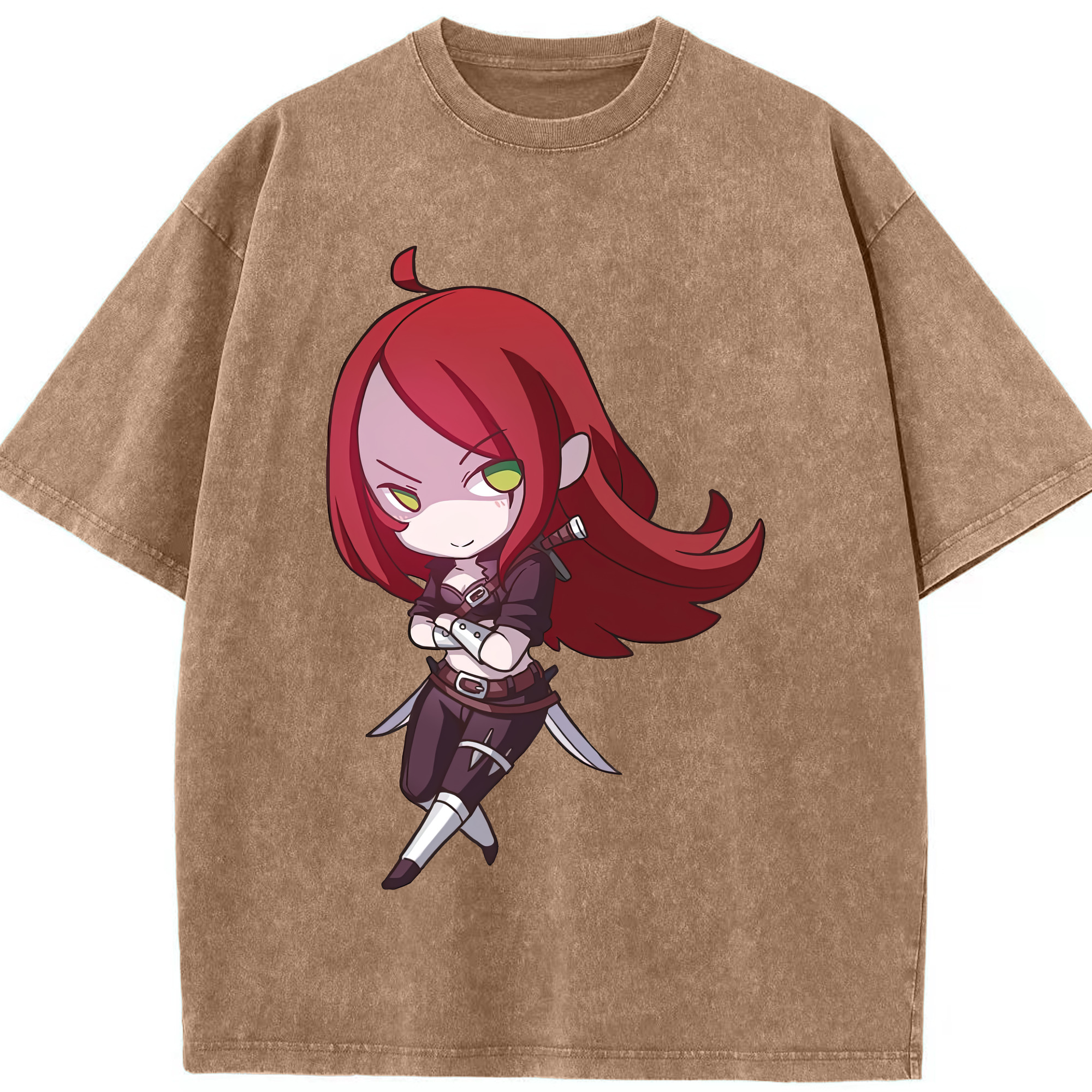 リーグ・オブ・レジェンド League of Legends LOL 綿100% ヴィンテージ風 半袖Tシャツ（フロントプリント）