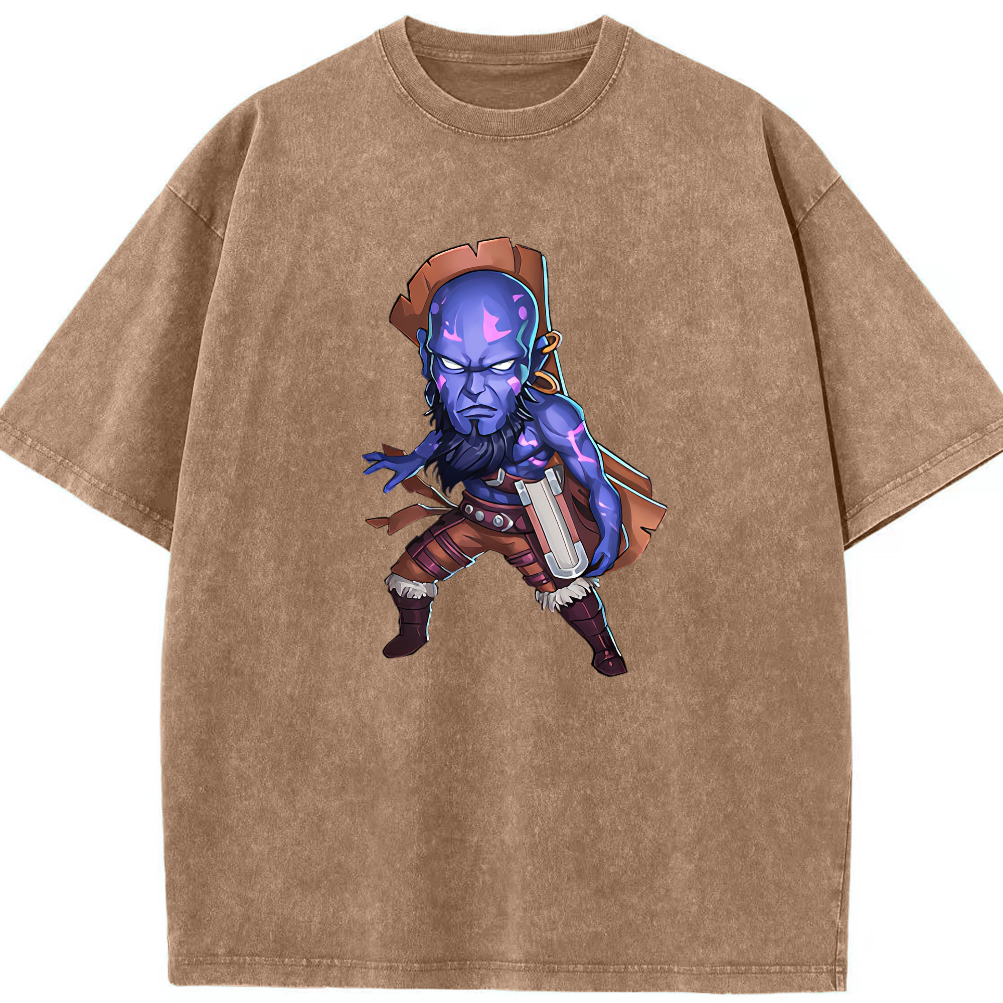 （画像用） リーグ・オブ・レジェンド League of Legends LOL 綿100% ヴィンテージ風 半袖Tシャツ（フロントプリント）