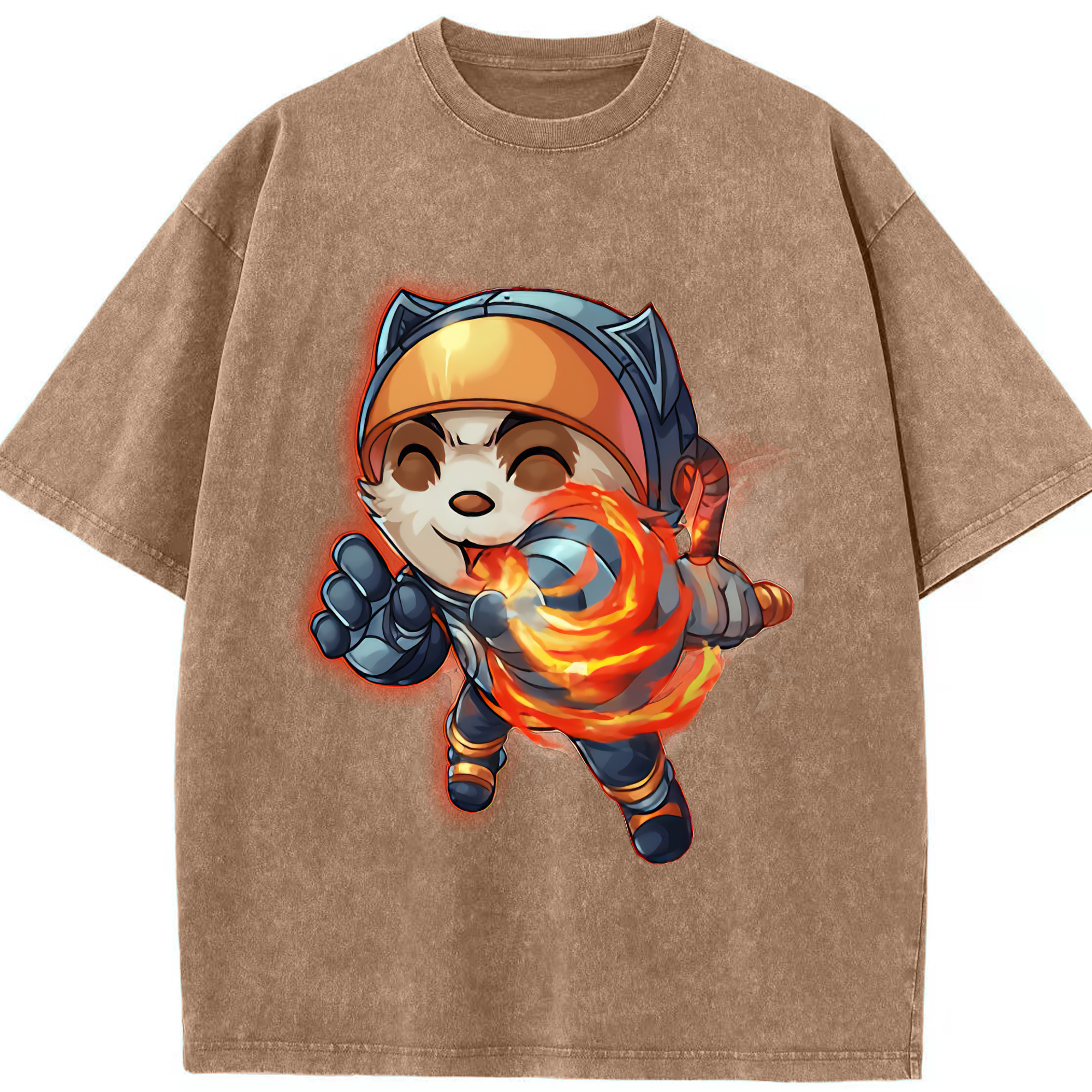 リーグ・オブ・レジェンド League of Legends LOL 綿100% ヴィンテージ風 半袖Tシャツ（フロントプリント）