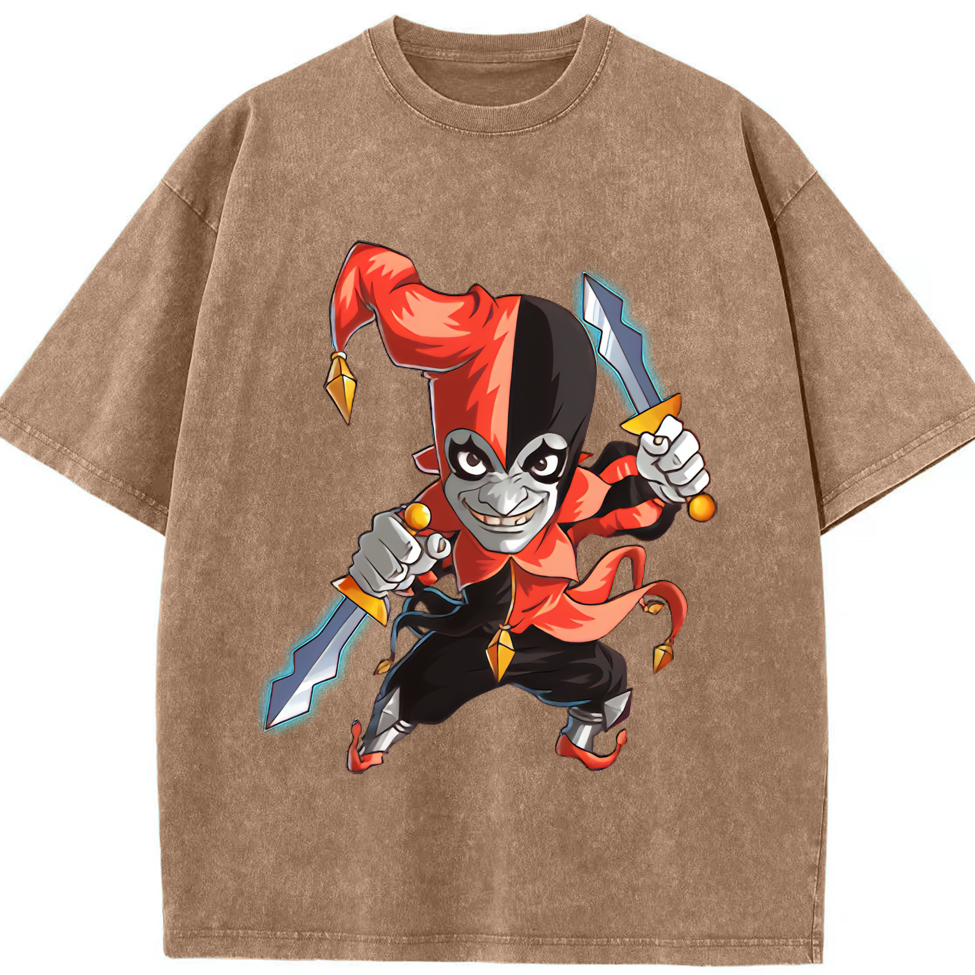 （画像用） リーグ・オブ・レジェンド League of Legends LOL 綿100% ヴィンテージ風 半袖Tシャツ（フロントプリント）